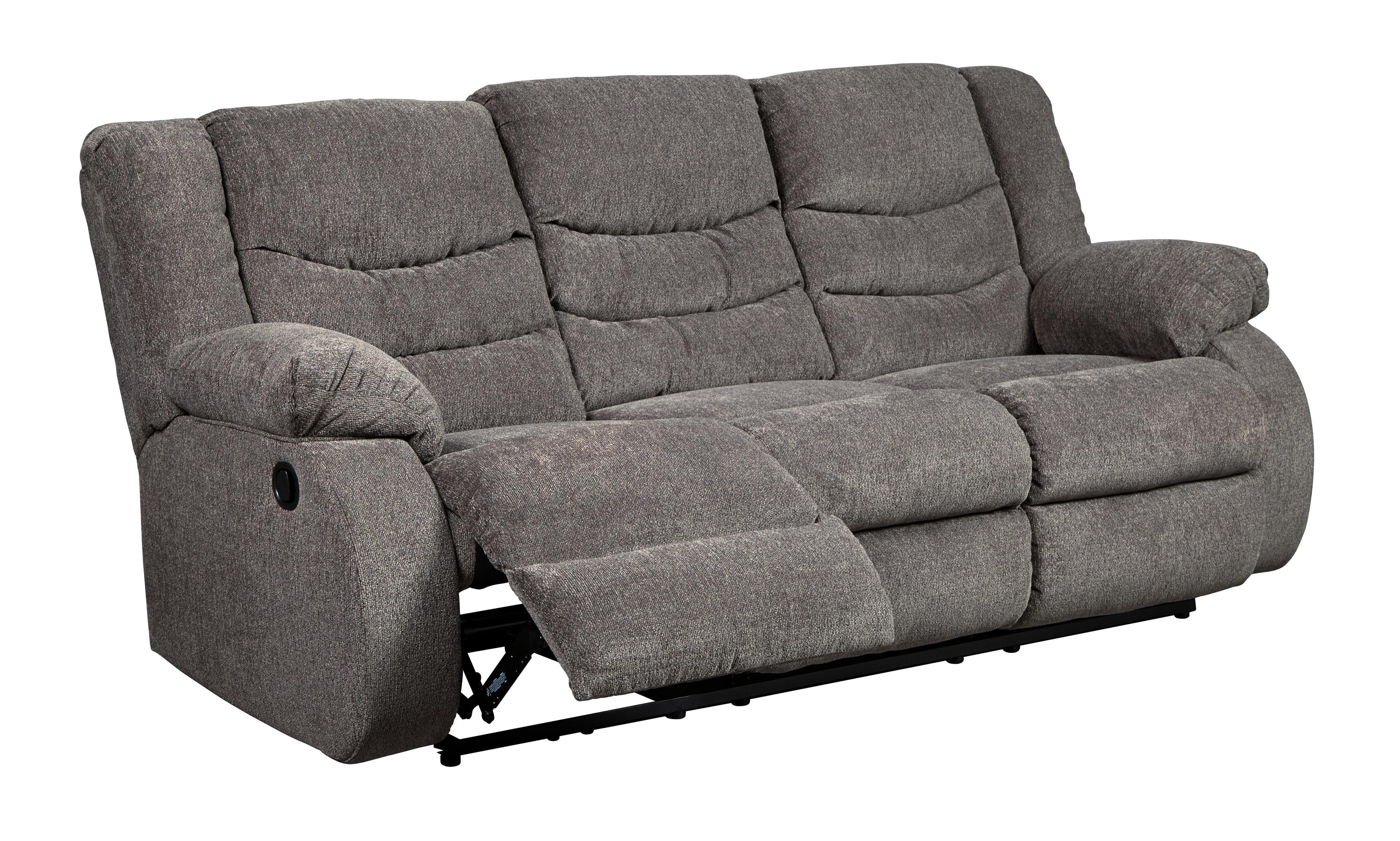 

    
Ashley Furniture Tulen Reclining Sofa Gray 98606-88-Sofa
