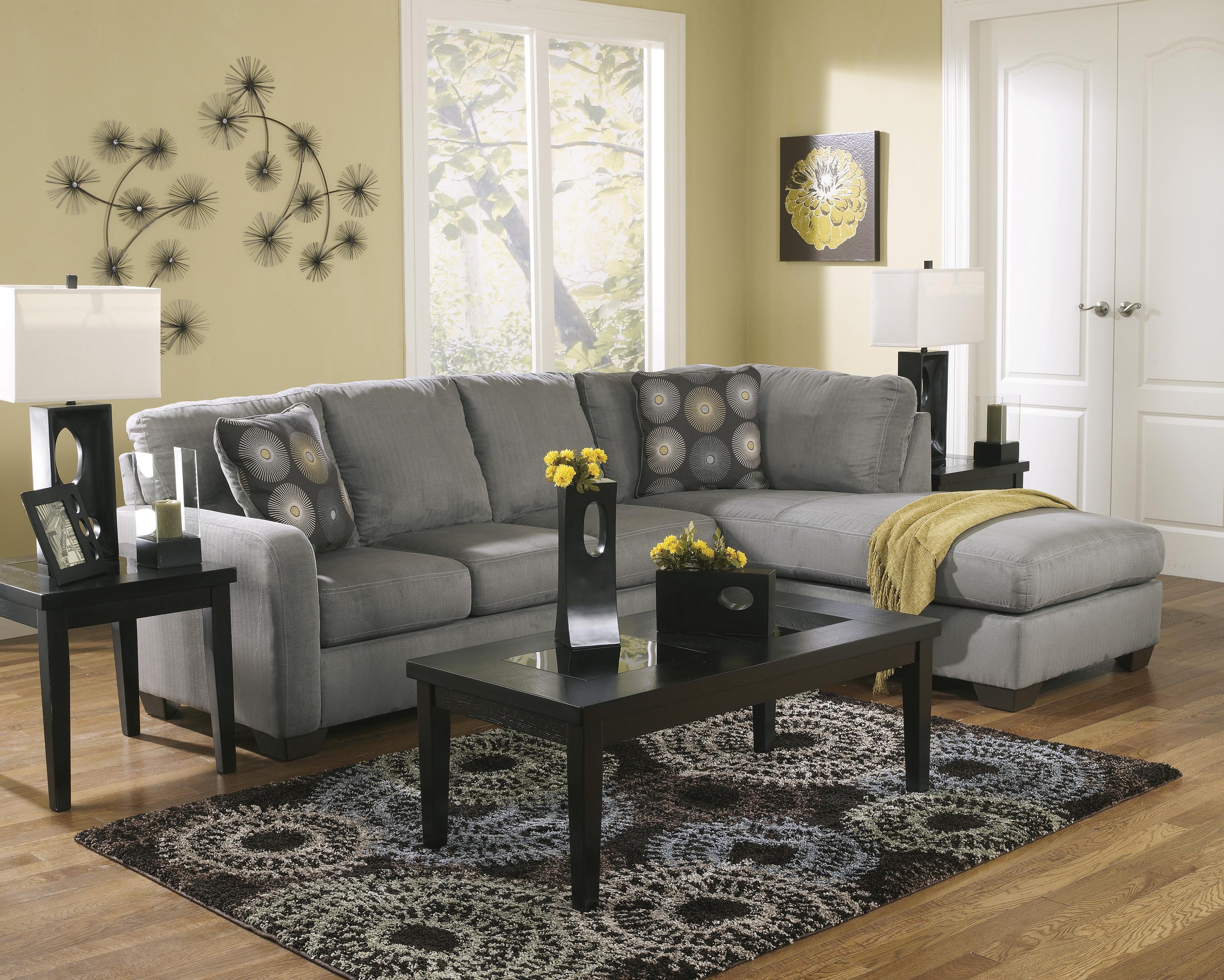 

    
Ashley Furniture Zella Sectional Sofa Charcoal 70200-66-17-KIT
