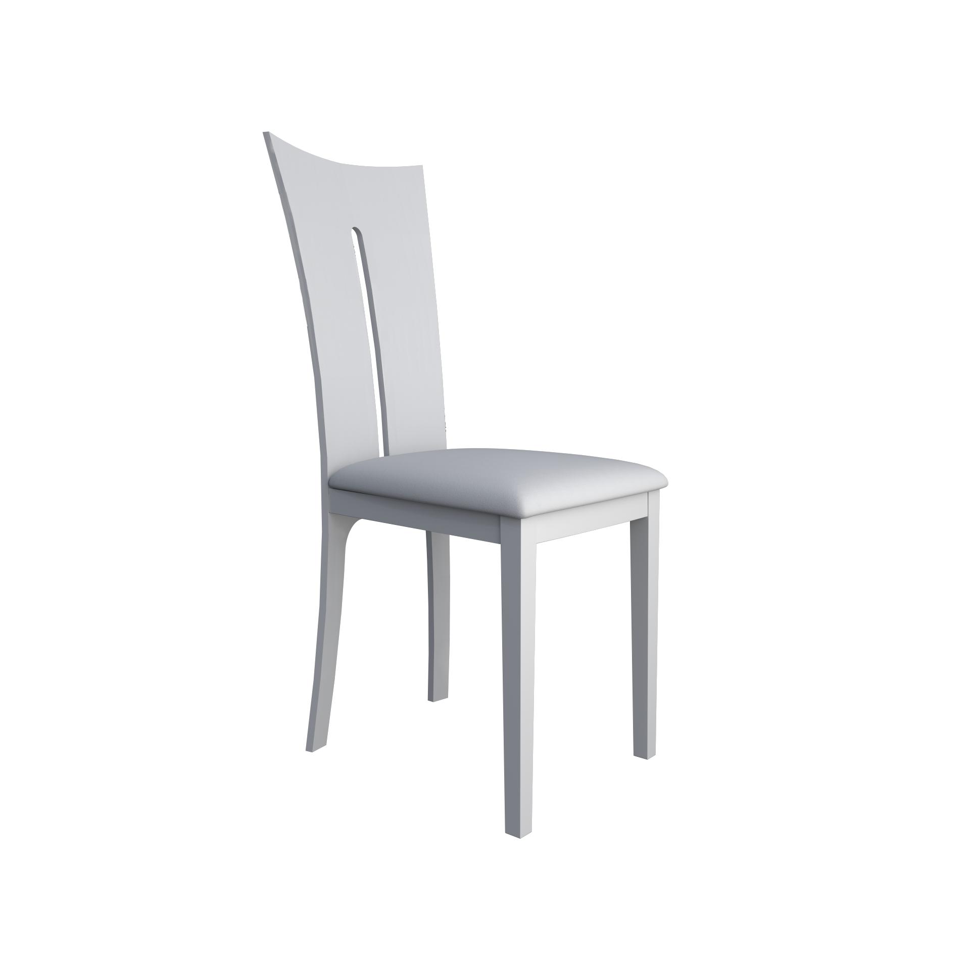 

    
At Home USA Agata White Glossy Luxury Dining Chair Set 4Pcs Contemporary
