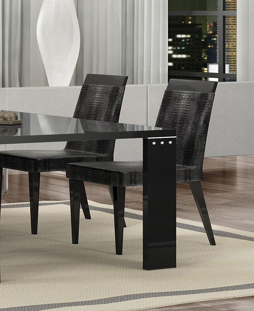 

        
At Home USA Armonia Dining Chair Set Black  00817696020393
