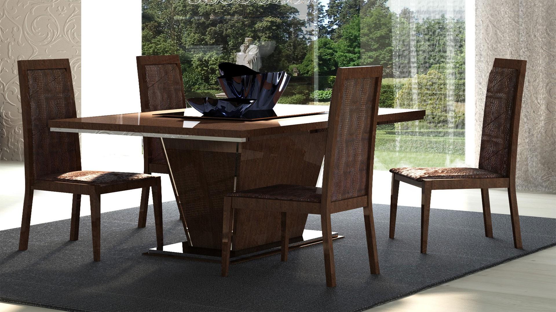

        
At Home USA Caprice Dining Side Chair Walnut  00817696020584
