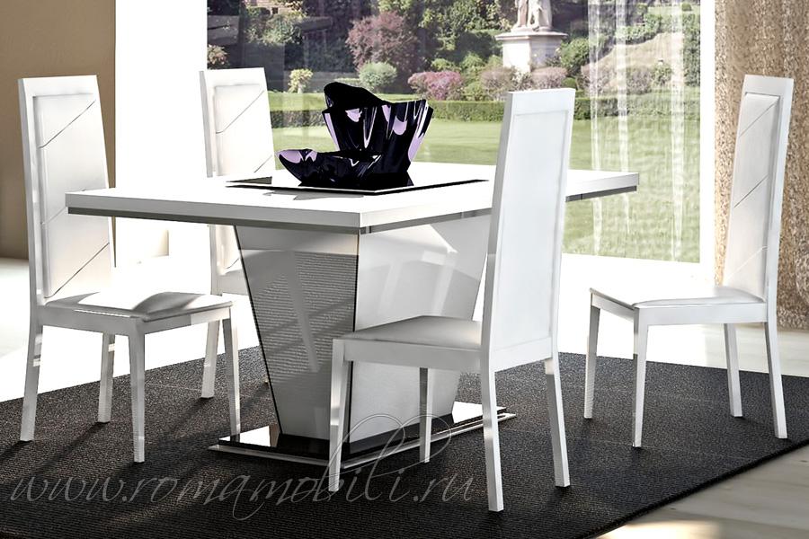 

        
At Home USA Caprice Dining Table Set White  00817696020515

