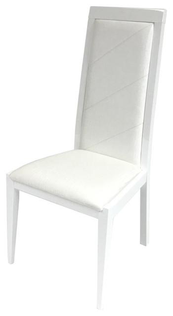 

    
At Home USA Caprice Dining Side Chair White SKUCADWHSD02-Set-2
