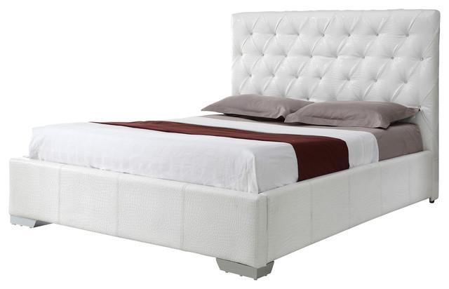

    
At Home USA Michelle Platform Bed White AHU-066-WHT-02
