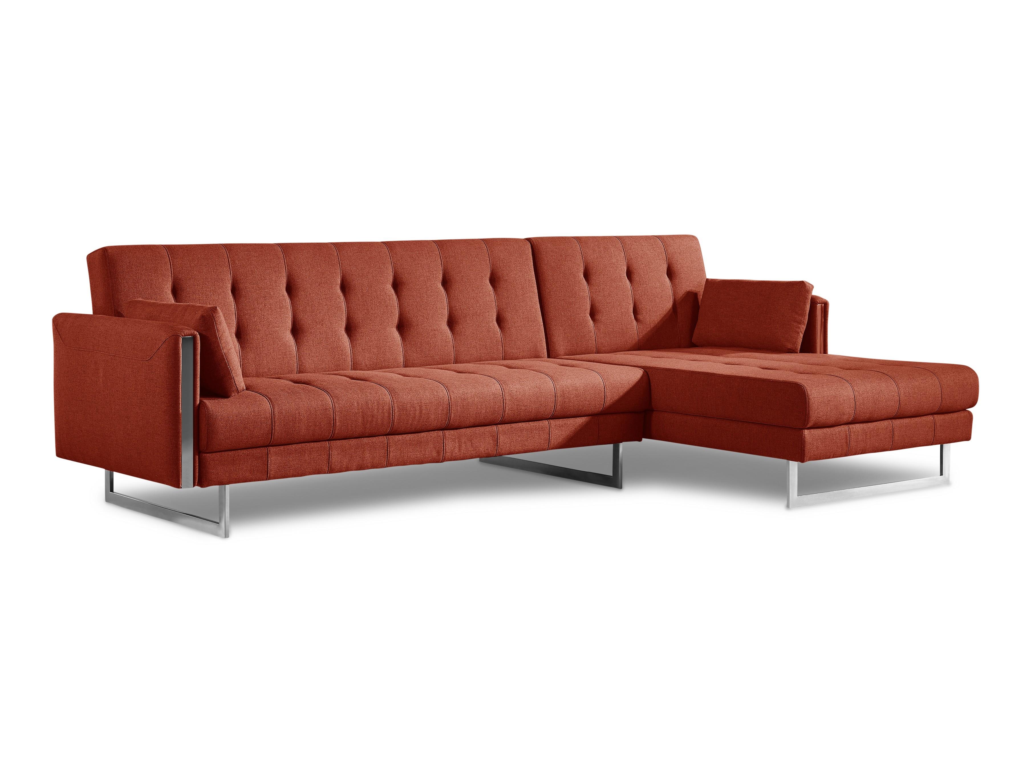 

    
At Home USA Andrea Sectional Sofa Bed Orange-red AHU-M1600-SEC-FLMOR
