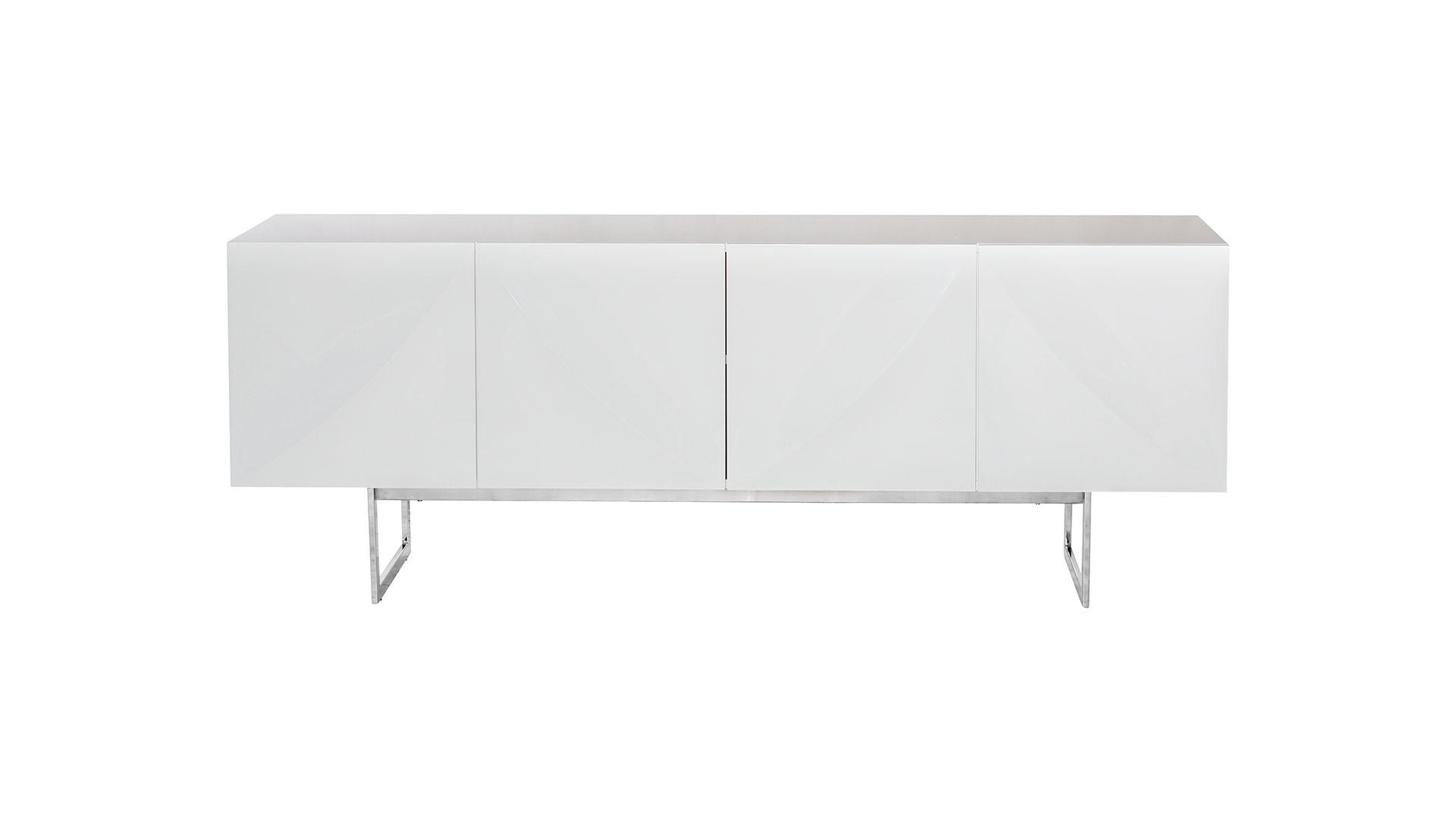 

    
At Home USA Thelma TV Stand in White Sculpted Doors Contemporary Style
