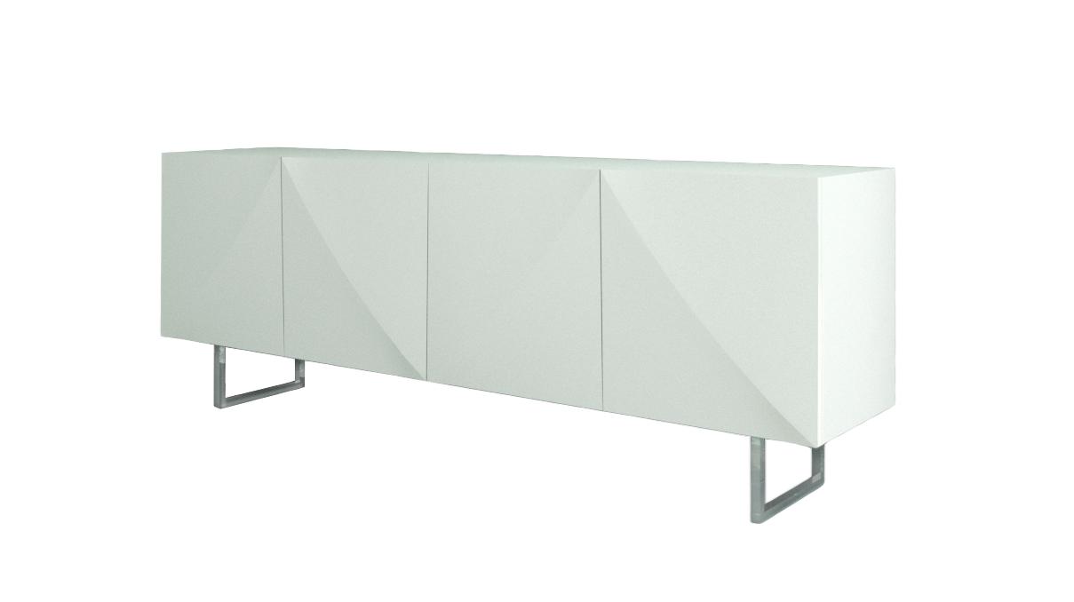 

    
At Home USA Thelma TV Stand in White Sculpted Doors Contemporary Style
