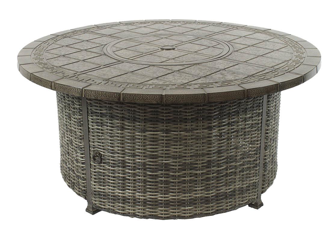 

    
Athena Wicker Fully Welded 52" Round Athena Chat Firepit Table by CaliPatio
