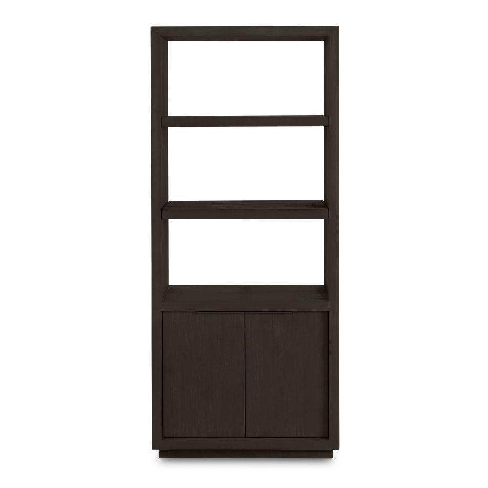 

    
Basalt Gray Bookshelf Solid Acacia OXFORD by Modus Furniture
