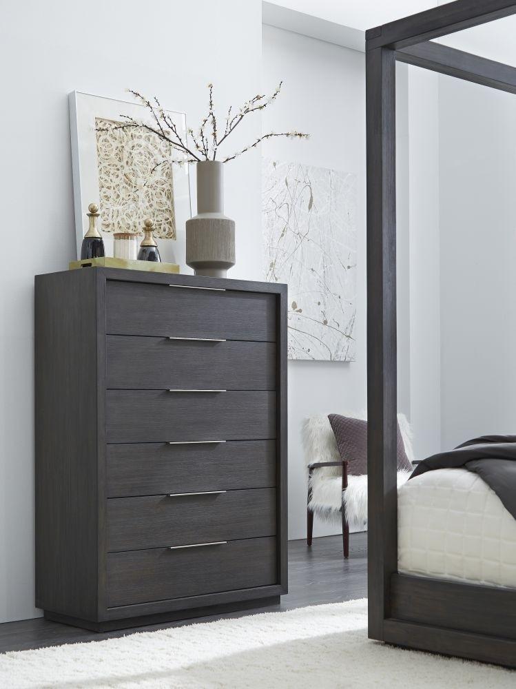 

                    
Buy Basalt Gray King PLATFORM Bedroom Set 5Pcs w/Chest OXFORD by Modus Furniture
