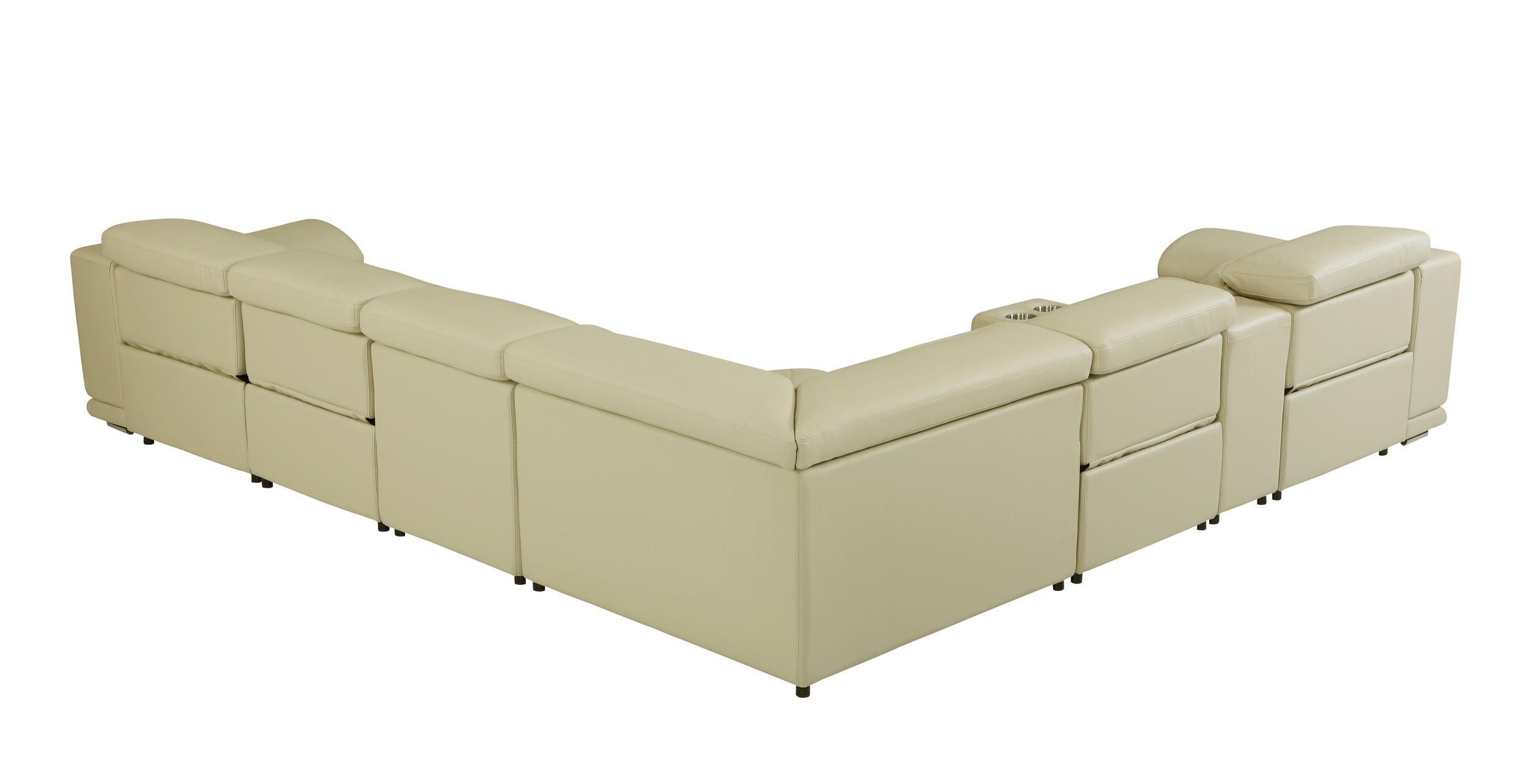 

    
9762-BEIGE-4PWR-7PC Global United Reclining Sectional
