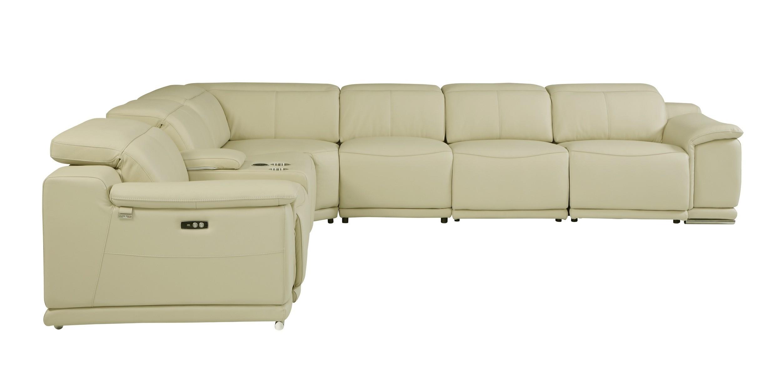

    
Global United 9762 Reclining Sectional Beige 9762-BEIGE-4PWR-7PC
