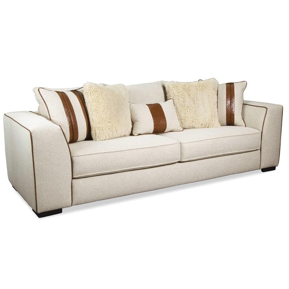 

    
Furniture of America SM5185-SF-Set 2 Sofa Set Brown/Beige SM5185-SF-Set
