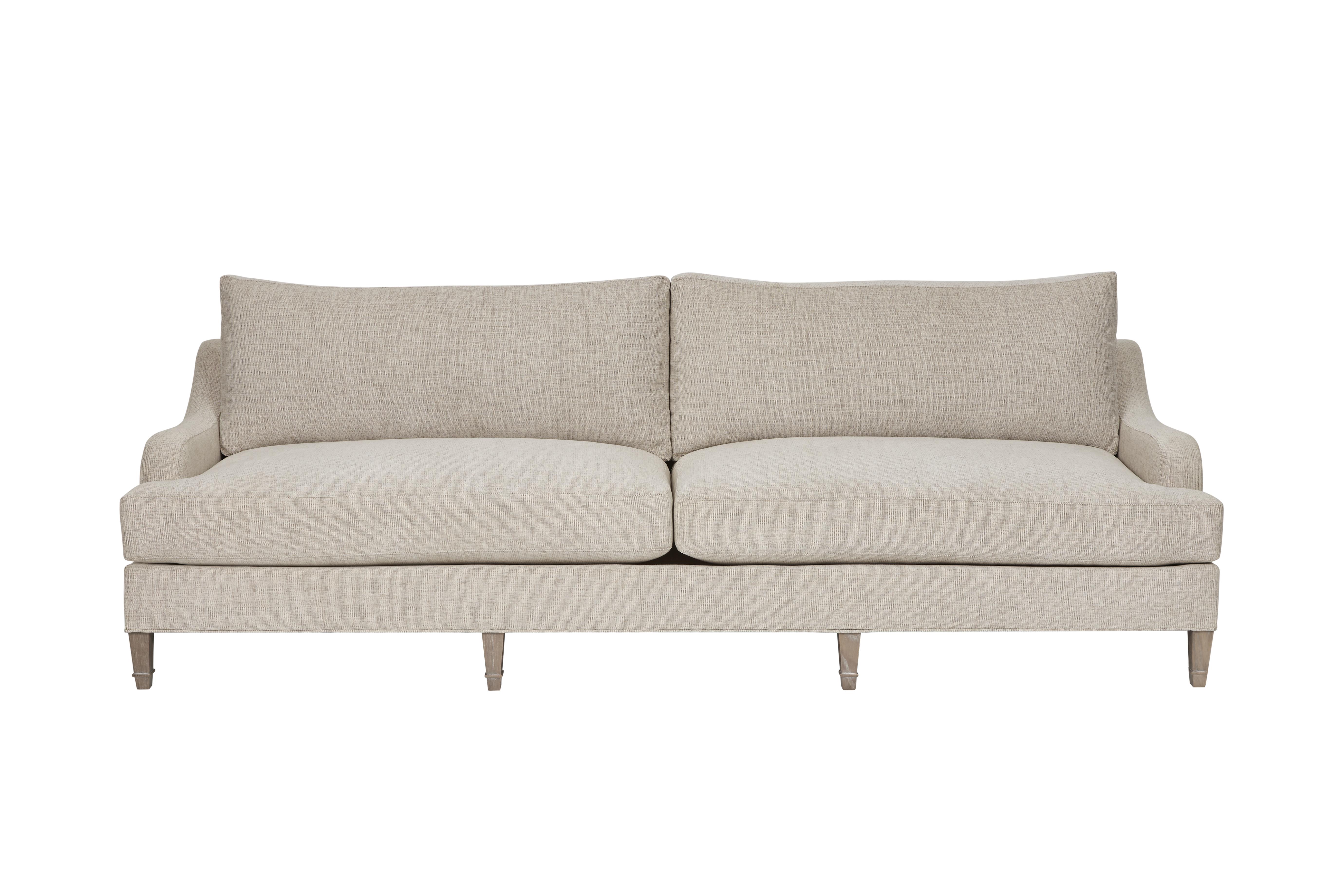 Modern, Classic, Traditional Sofa Tresco 760521-5303 in White, Beige 