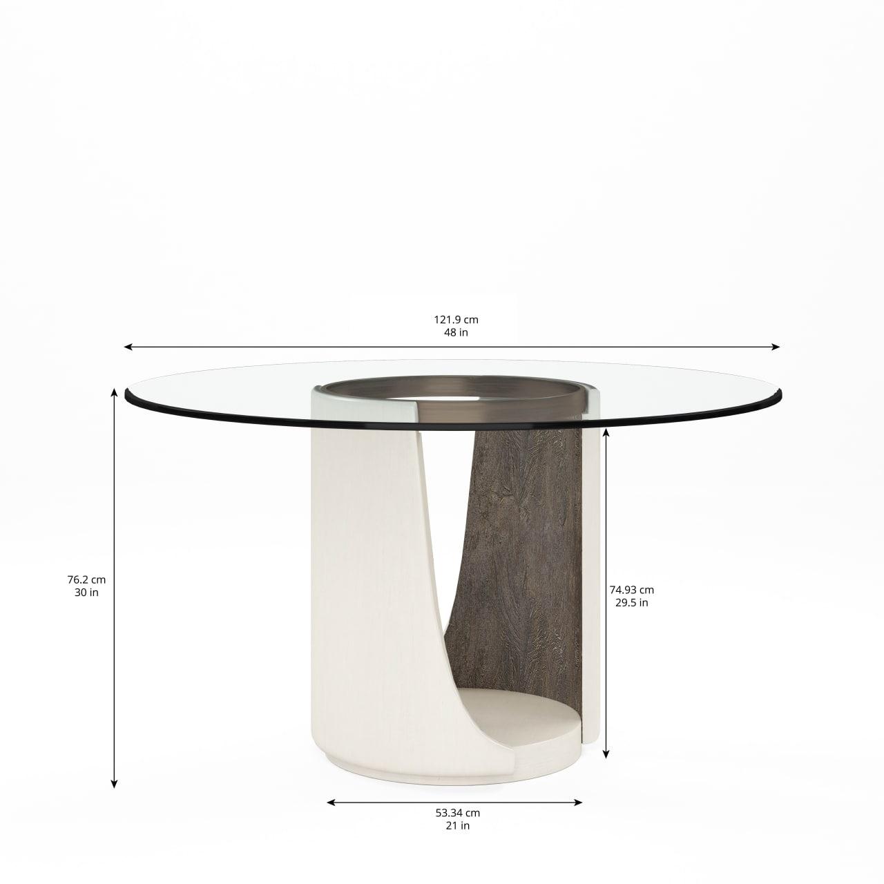 

    
a.r.t. furniture Blanc Dining Table Beige 289225-1040
