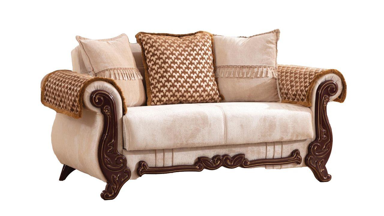 

    
Galaxy Home Furniture CARMEN Sofa Set Beige 698781229262-3PC
