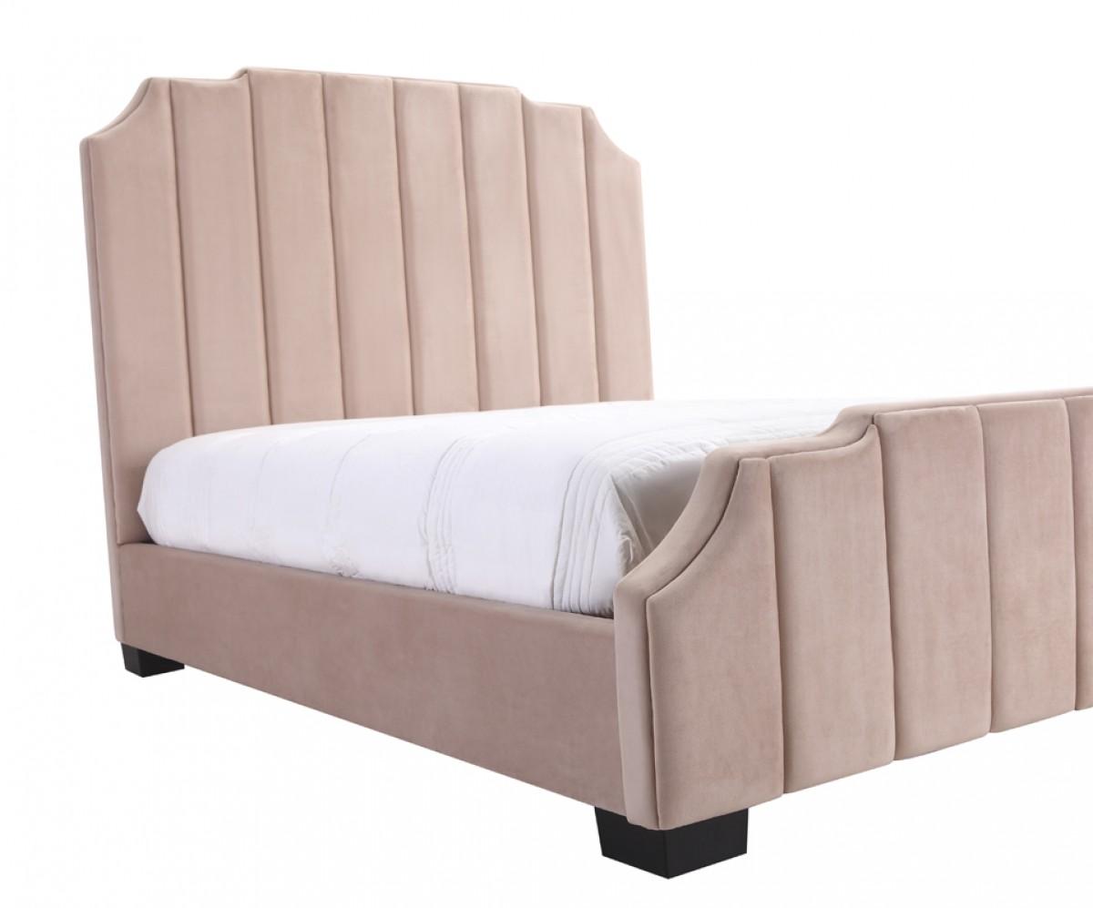 

    
Beige Fabric Queen Bed VIG Modrest Melrose Modern Contemporary
