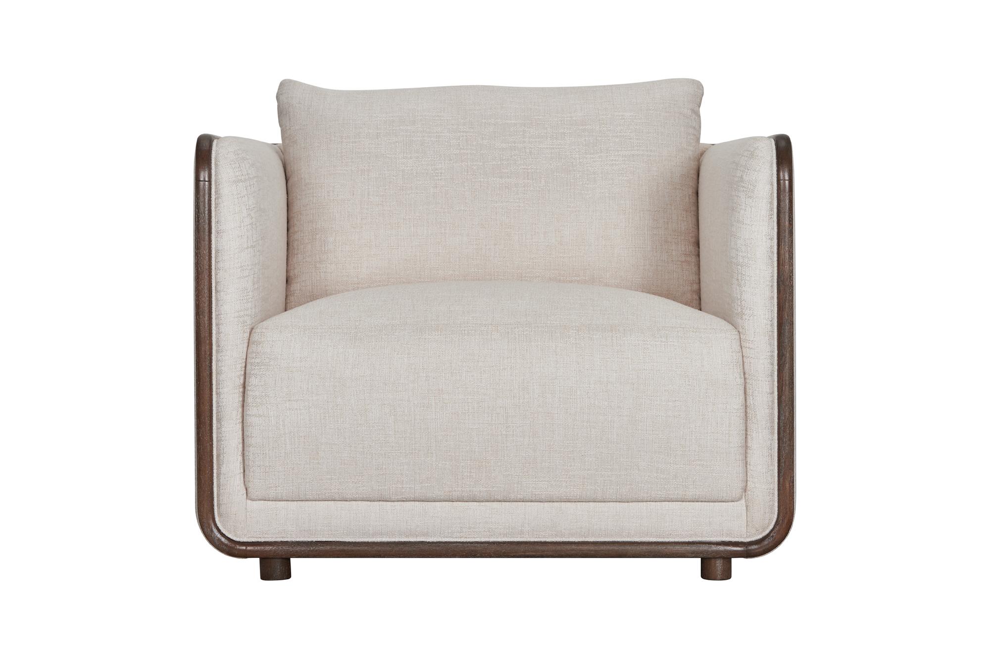 Contemporary, Modern, Casual Oversized Chair Sagrada 764503-5303 764503-5303 in Ivory Fabric