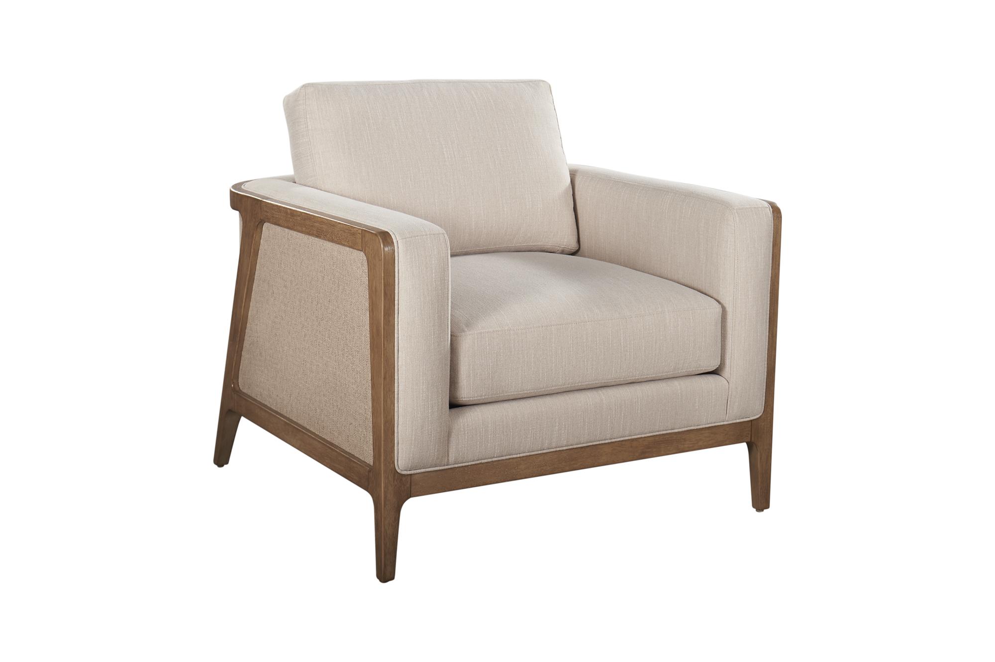 

    
Beige Fabric & Brown Chair by A.R.T. Furniture Harvey
