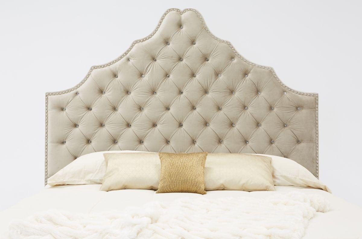 

    
Beige Fabric & Brown King Size Panel Bed by VIG Modrest Sandra
