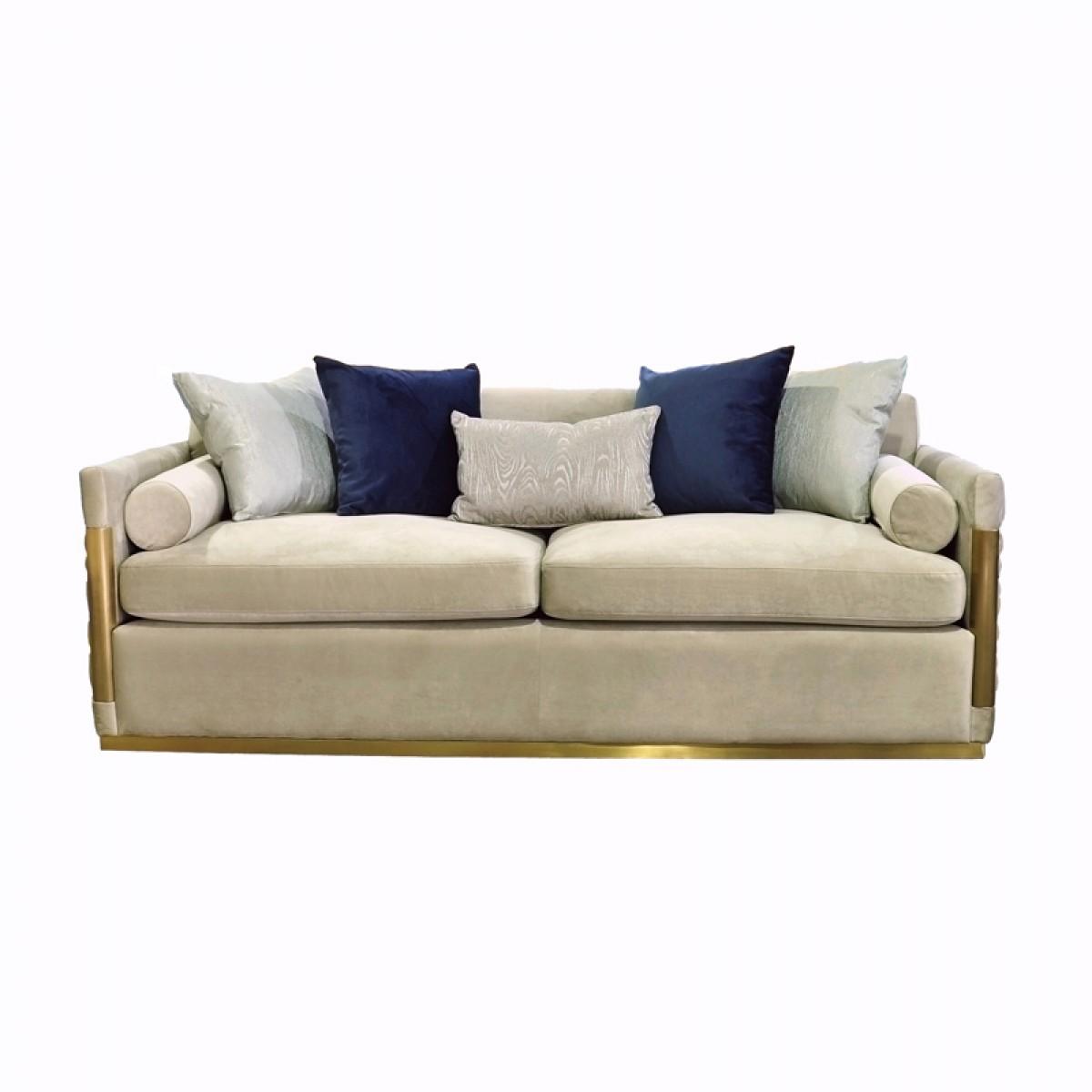 

    
Beige Fabric & Gold Sofa VIG Divani Casa Tenaya Modern Contemporary

