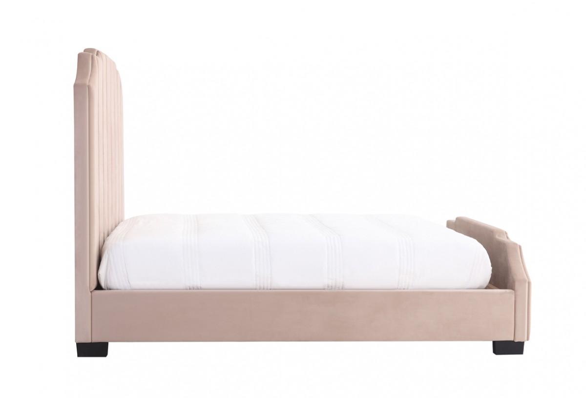 

                    
VIG Furniture HK - MELROSE BED EK BEIGE LH1350-36 FABRIC Platform Bed Beige Fabric Purchase 
