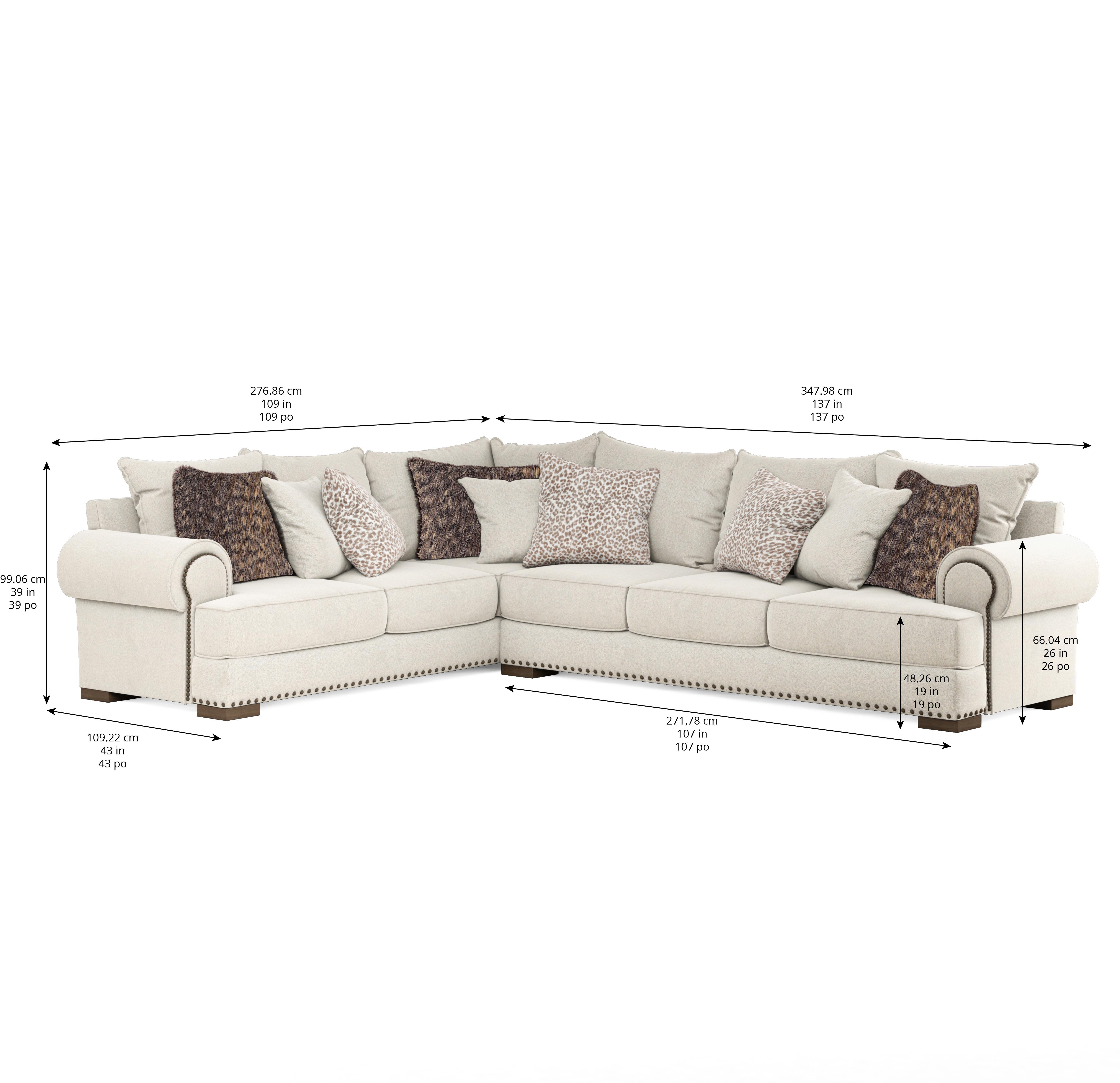 

                    
a.r.t. furniture Scully Berens &amp; Stockyard Sectional Sofa and Coffee Table Brown/Beige Fabric Purchase 
