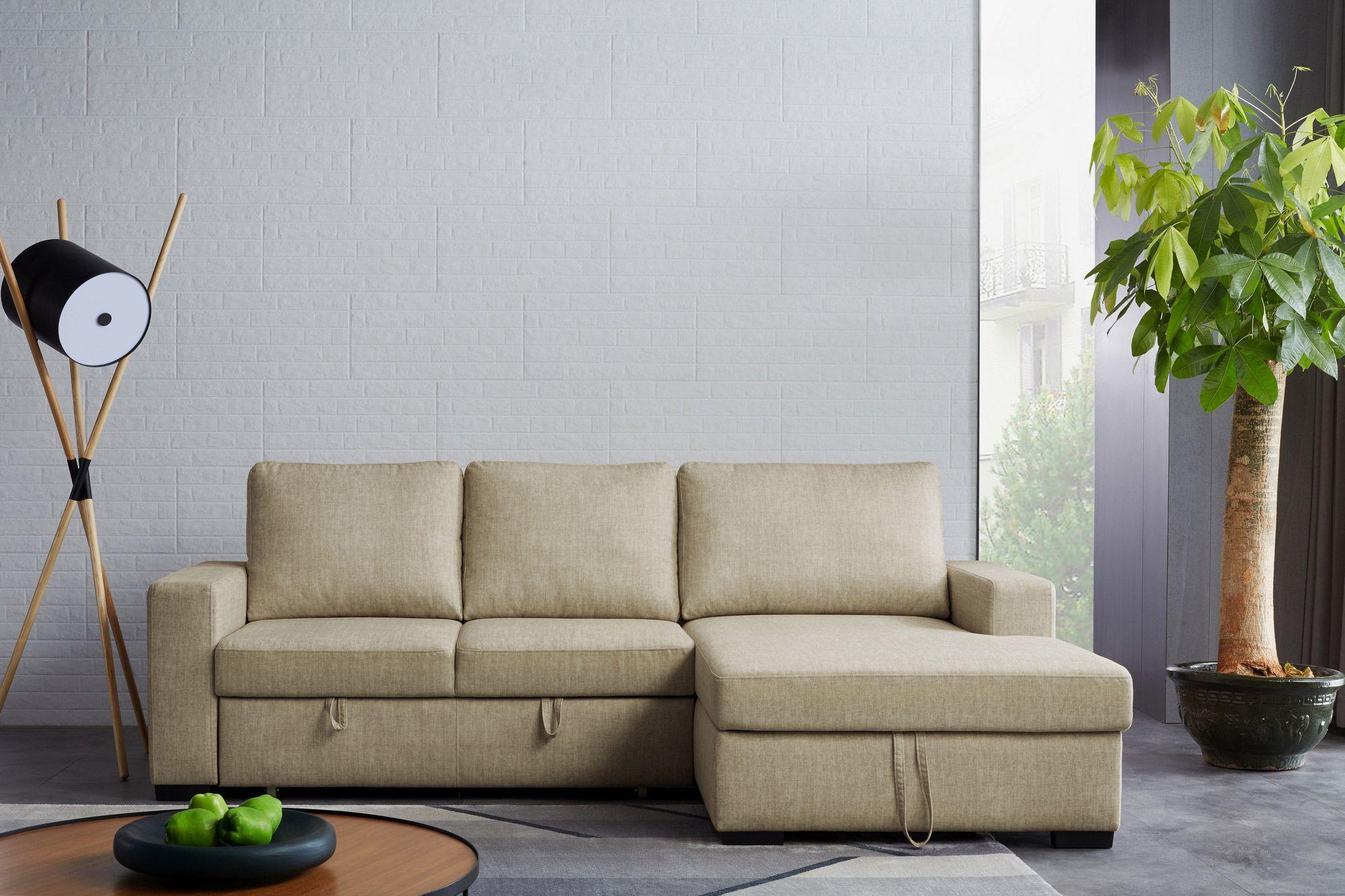 

                    
VIG Furniture VGMB-1893 Sectional Sofa Bed Beige Fabric Purchase 

