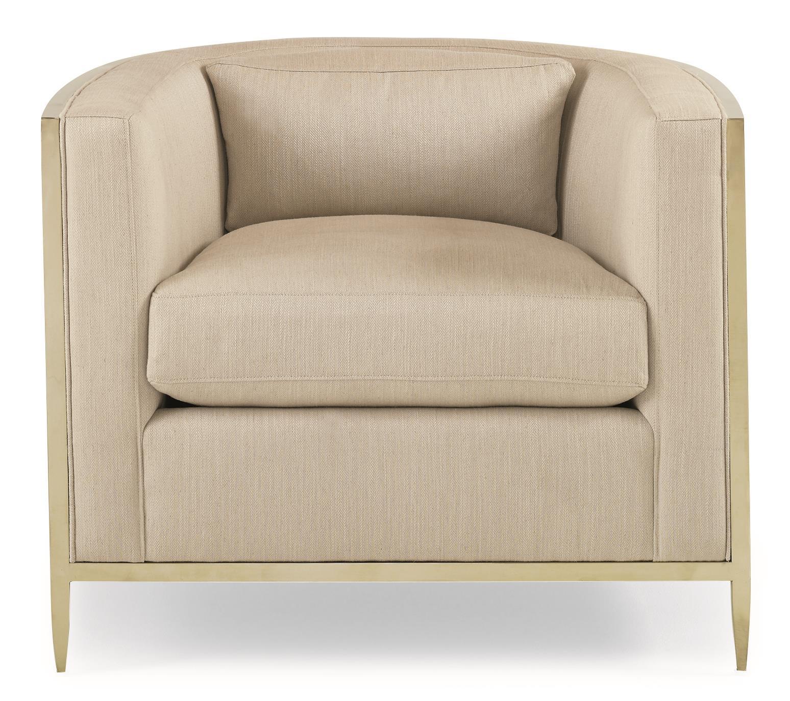 

        
Caracole ICE BREAKER Accent Chair Beige Fabric 662896008357
