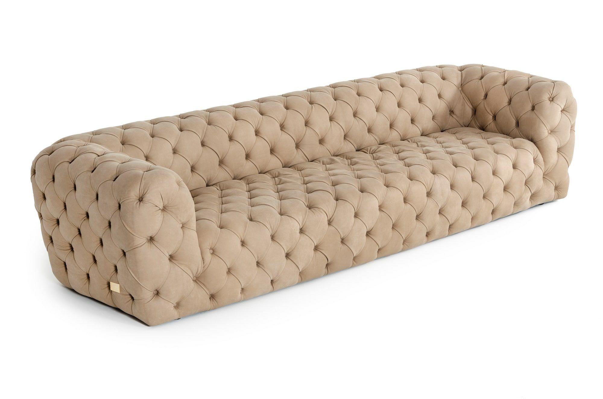 Contemporary, Modern Sofa VGCCRIALTO-CML-3-S VGCCRIALTO-CML-3-S in Beige Italian Leather