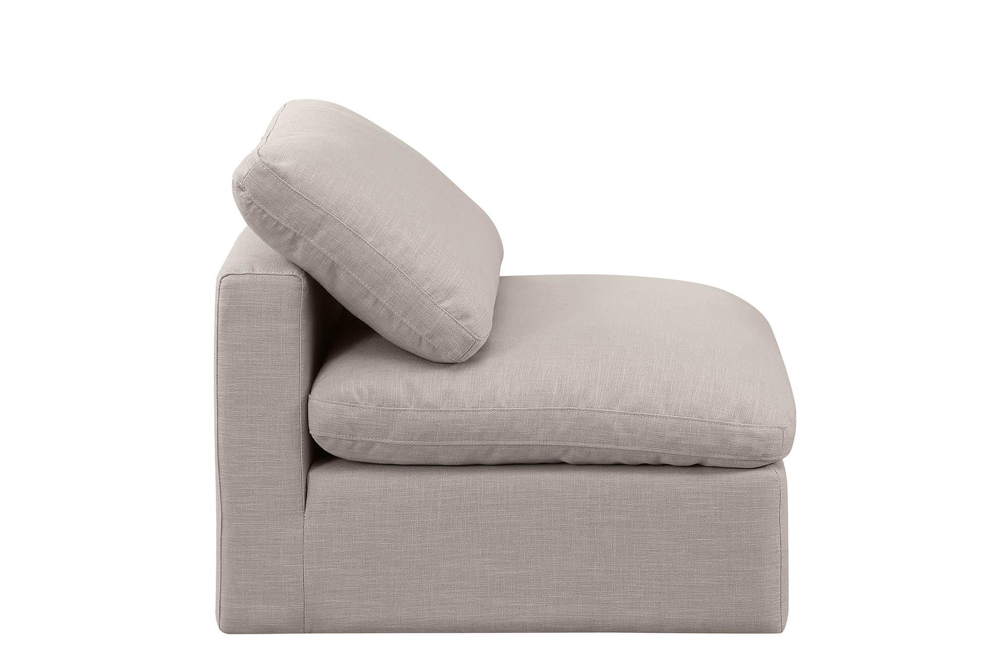 

        
Meridian Furniture INDULGE 141Beige-Armless Armless Chair Beige Linen 094308313375
