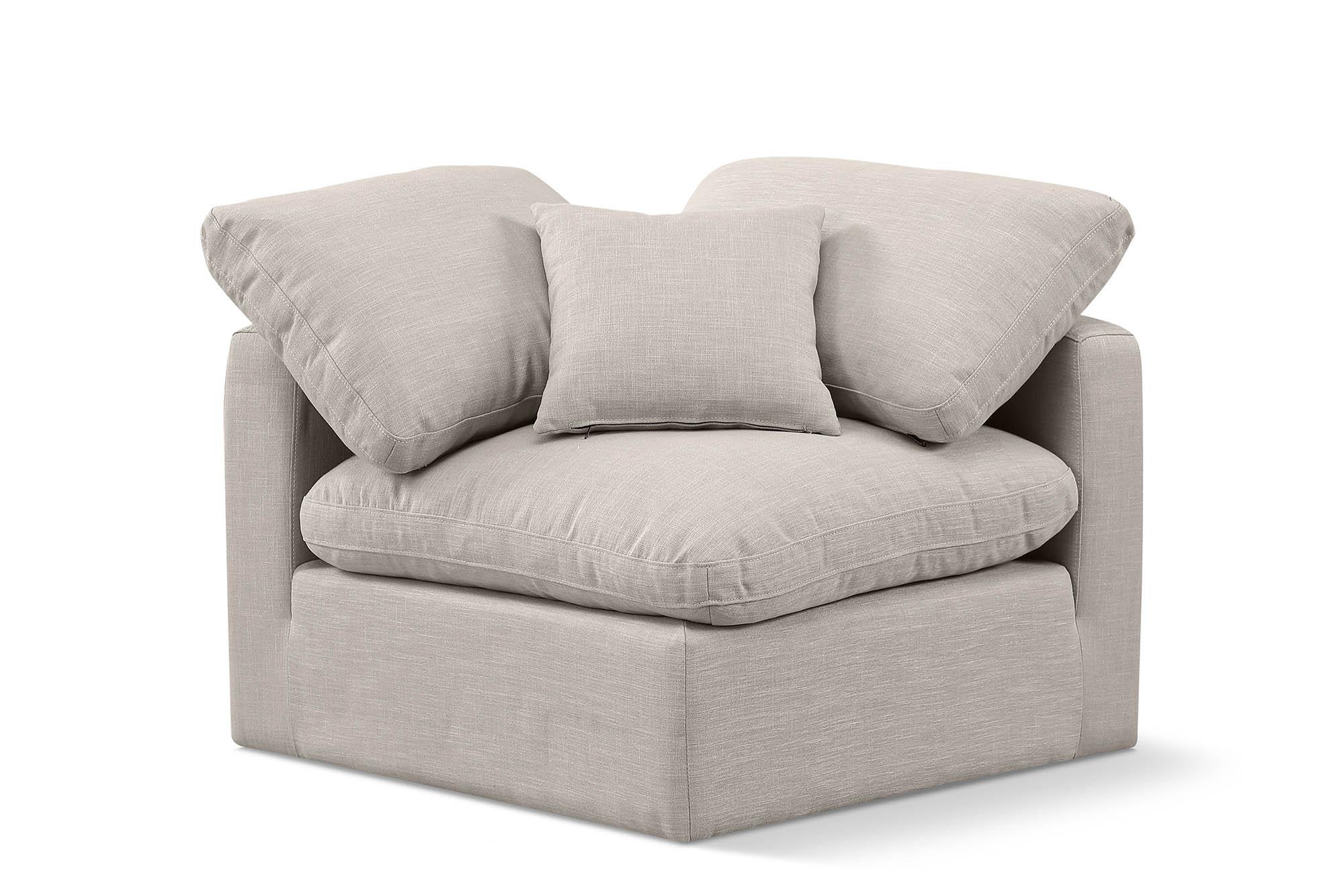 

    
Beige Linen Fabric Corner Chair INDULGE 141Beige-Corner Meridian Contemporary
