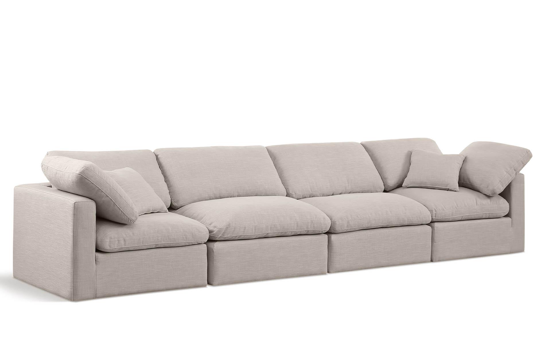 

    
Beige Linen Fabric Modular Sofa INDULGE 141Beige-S140 Meridian Contemporary
