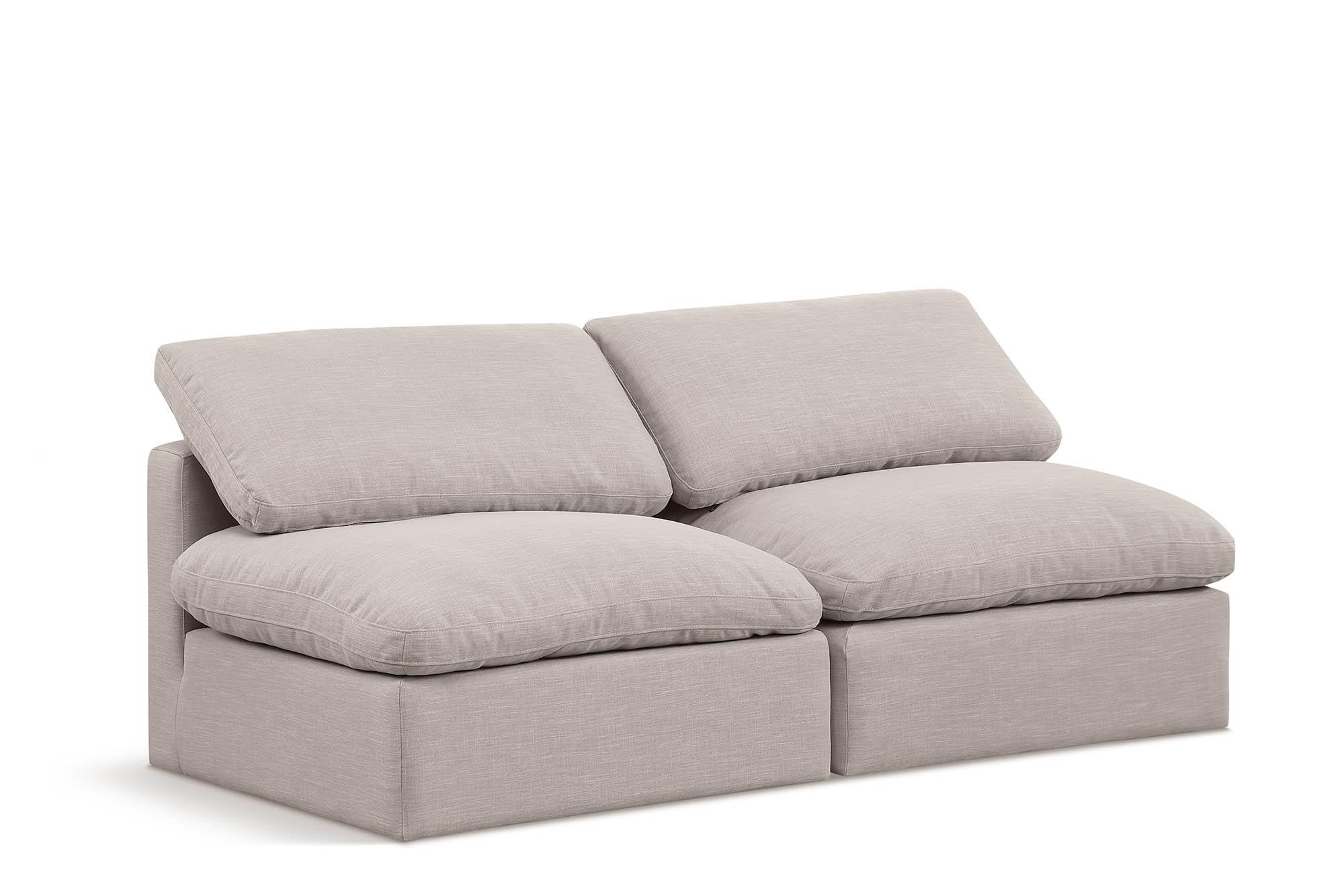 

    
Beige Linen Fabric Modular Sofa INDULGE 141Beige-S2 Meridian Contemporary
