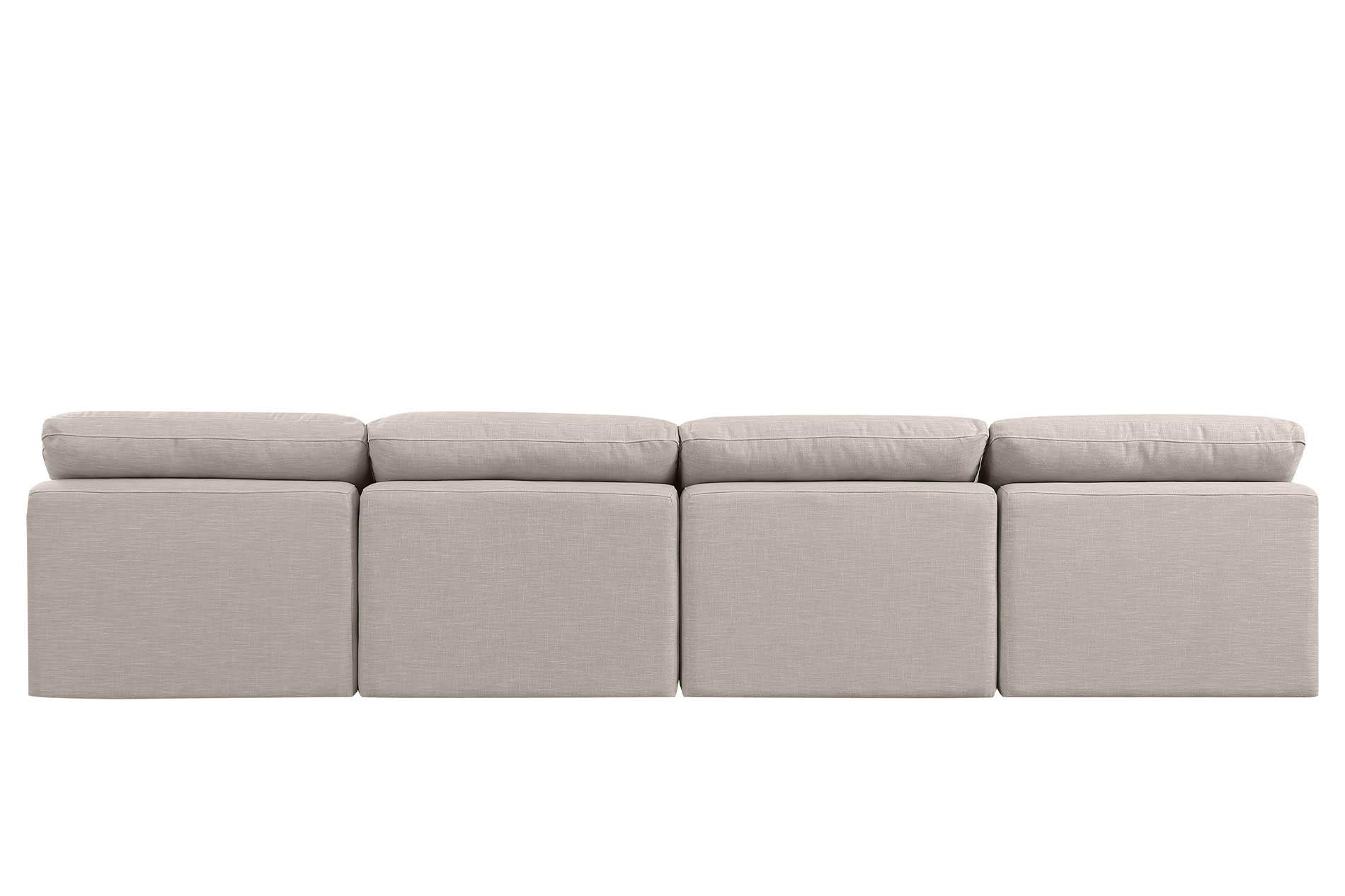 

    
141Beige-S4 Meridian Furniture Modular Sofa
