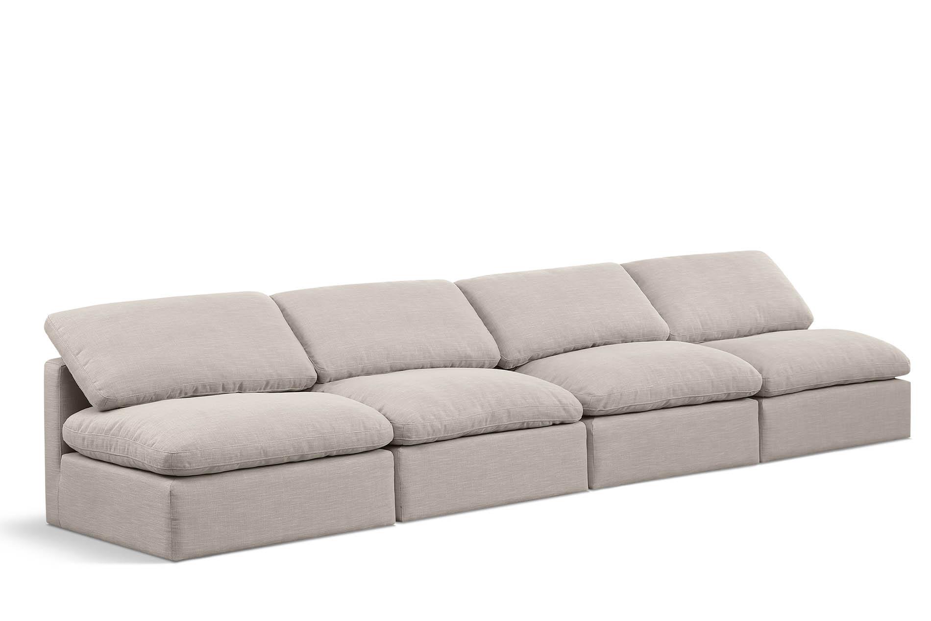 

    
Beige Linen Fabric Modular Sofa INDULGE 141Beige-S4 Meridian Contemporary
