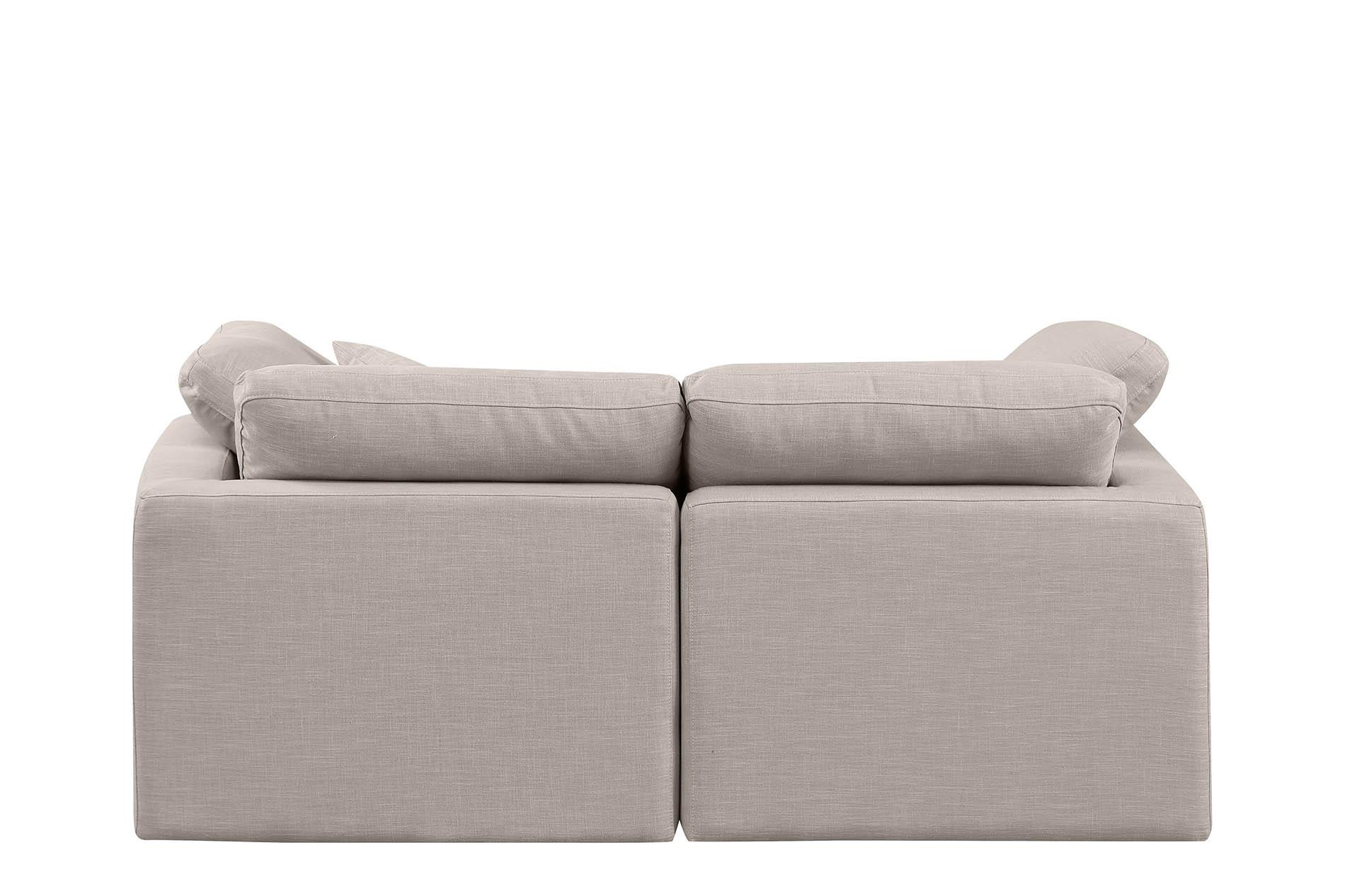 

        
Meridian Furniture INDULGE 141Beige-S70 Modular Sofa Beige Linen 094308314525
