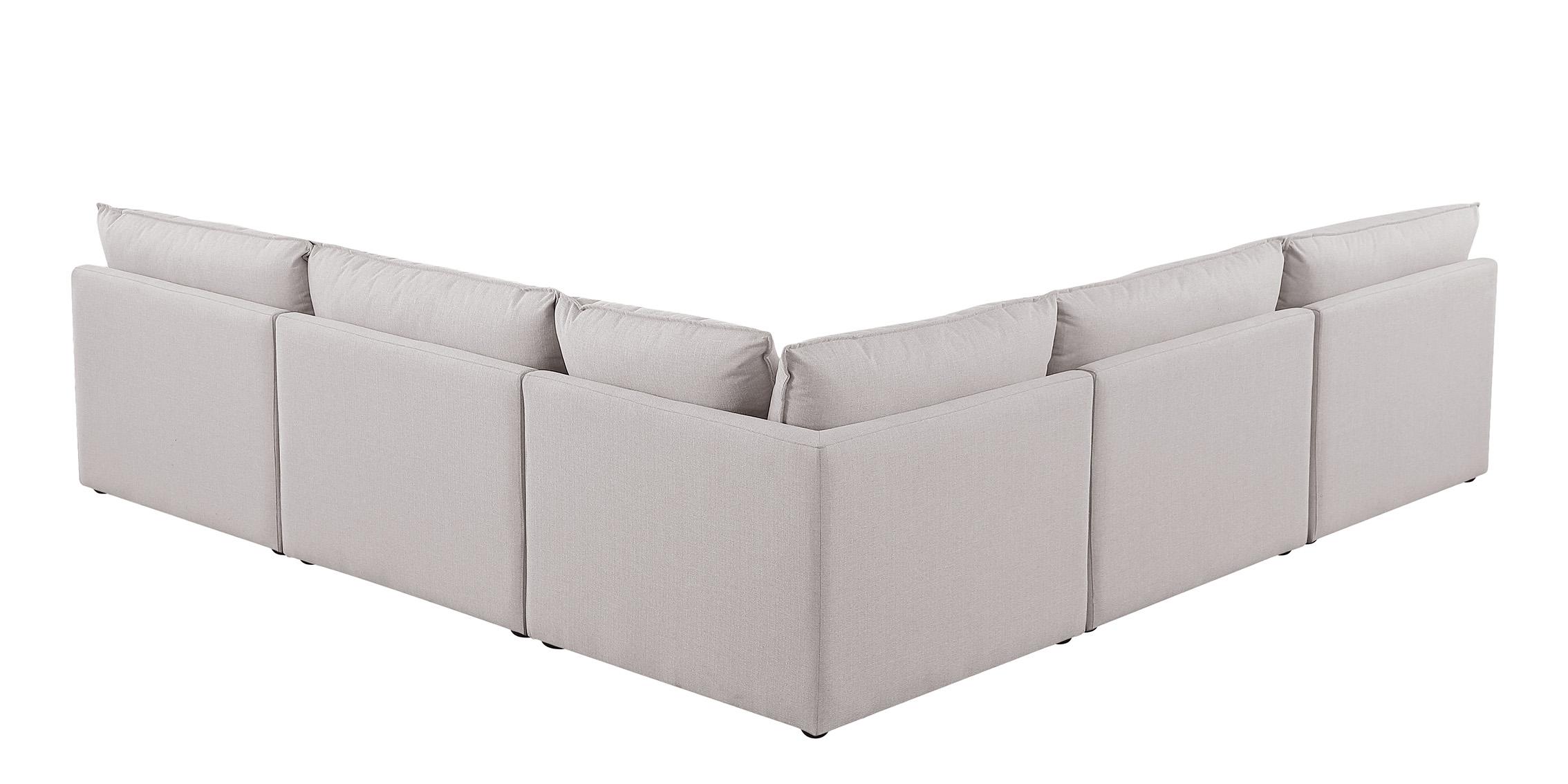 

        
Meridian Furniture MACKENZIE 688Beige-Sec5C Modular Sectional Beige Linen 094308267708
