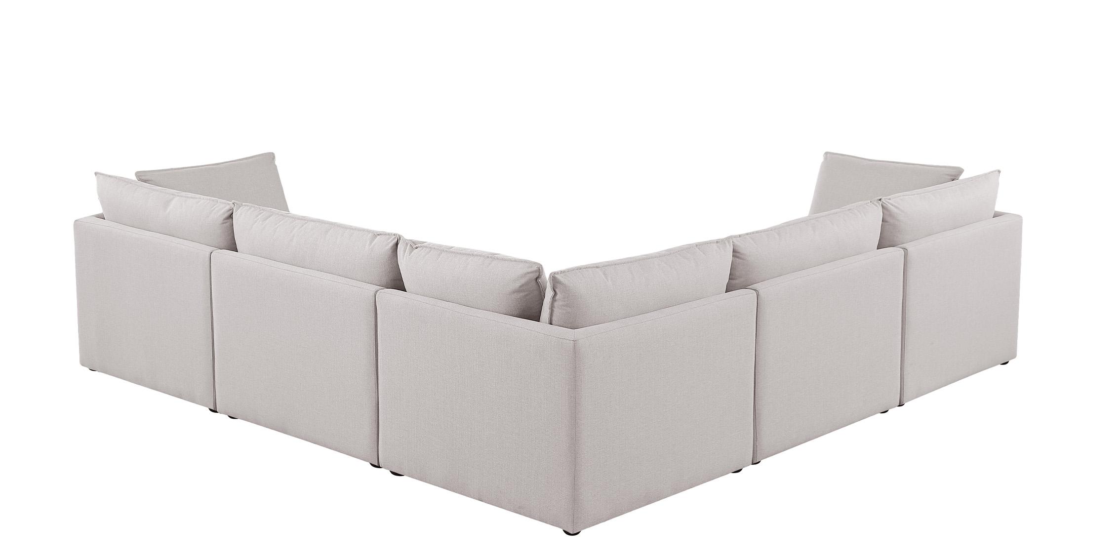 

        
Meridian Furniture MACKENZIE 688Beige-Sec5D Modular Sectional Beige Linen 094308267739
