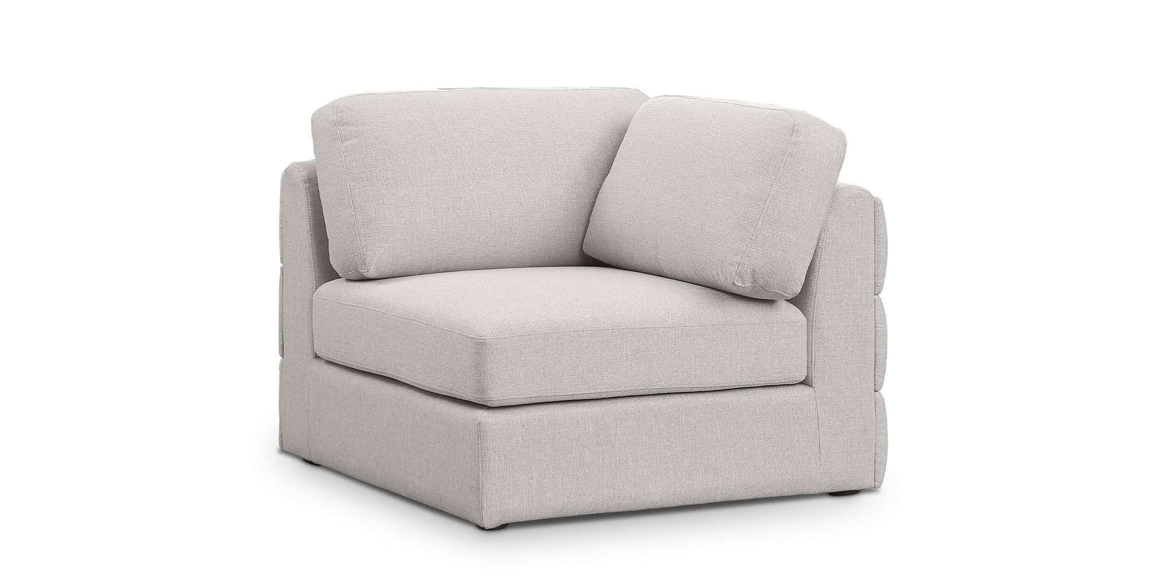 

    
Beige Linen Polyester Corner Chair BECKHAM 681Beige-Corner Meridian Modern

