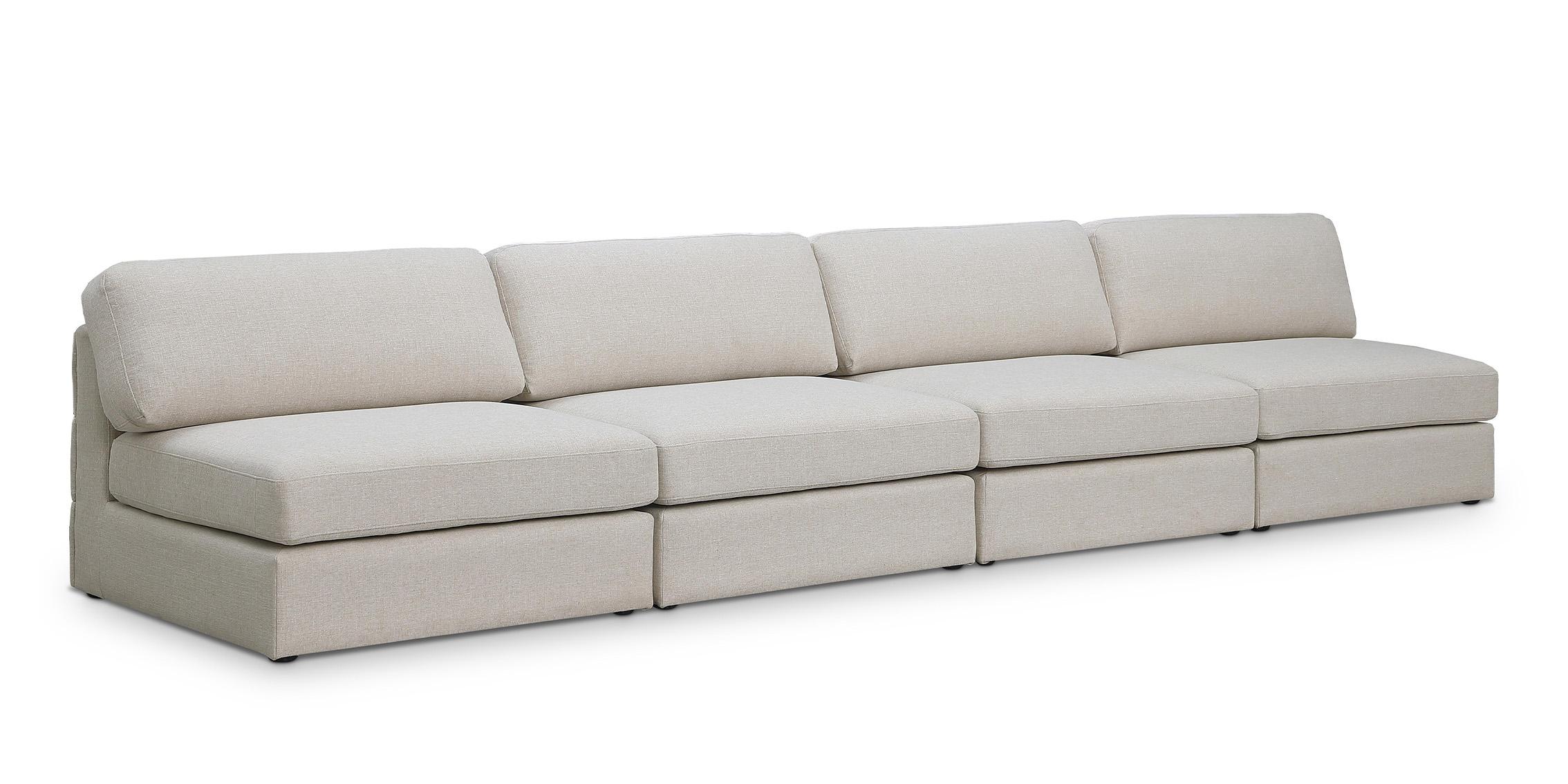 

    
Beige Linen Polyester Modular Sofa BECKHAM 681Beige-S152B Meridian Modern
