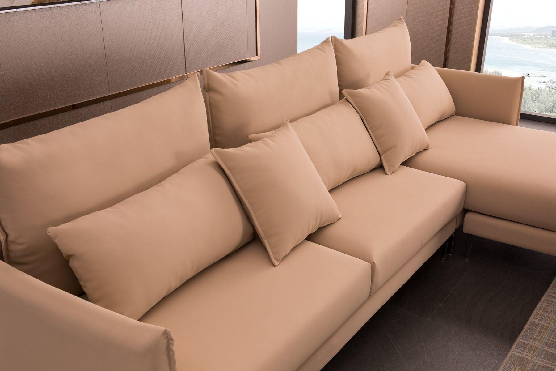 

    
American Eagle Furniture AE-L2375M-BE Sectional Sofa Beige AE-L2375M-BE
