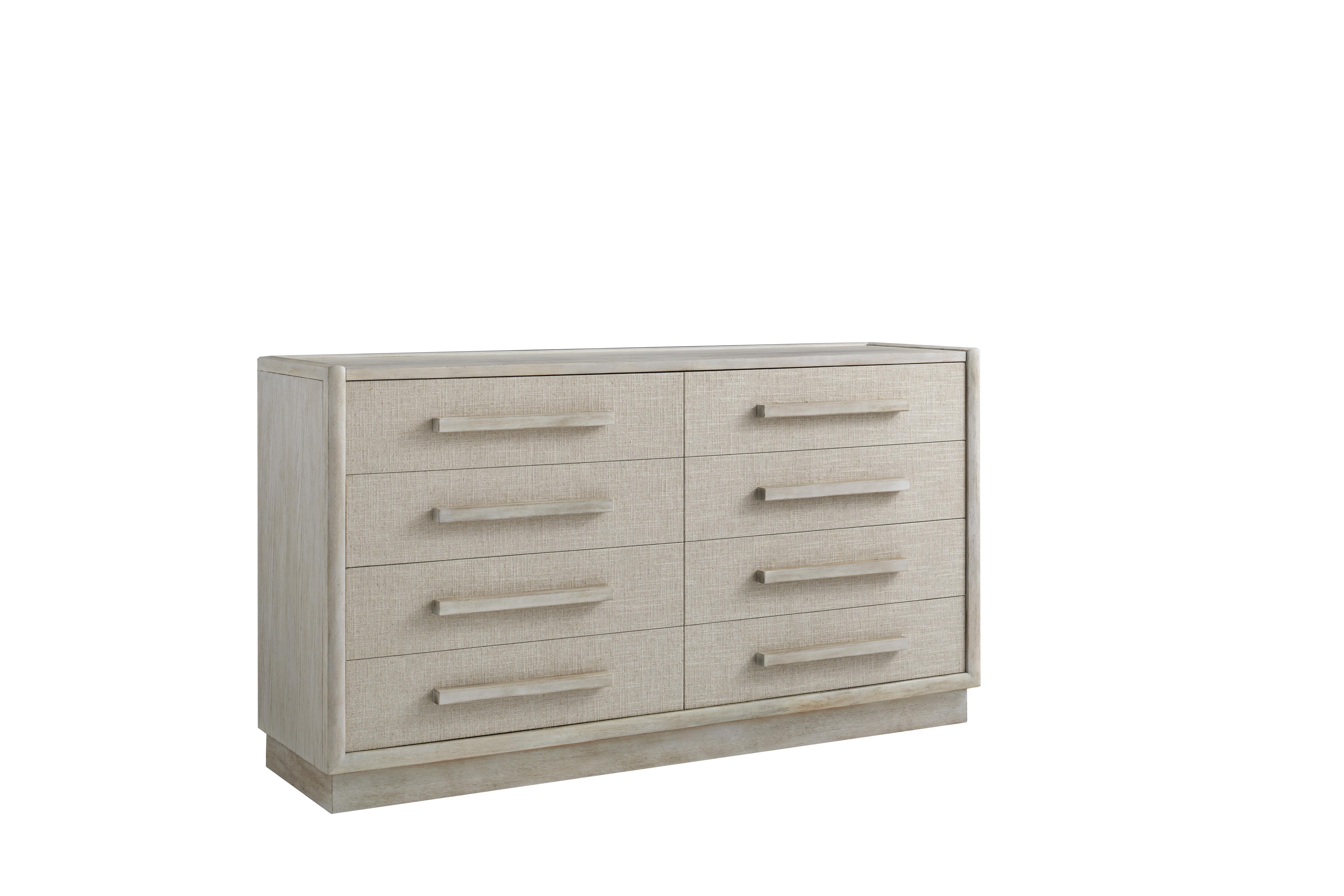 

    
a.r.t. furniture Cotiere Dresser With Mirror Light Brown/Beige 299130-2349-2pcs
