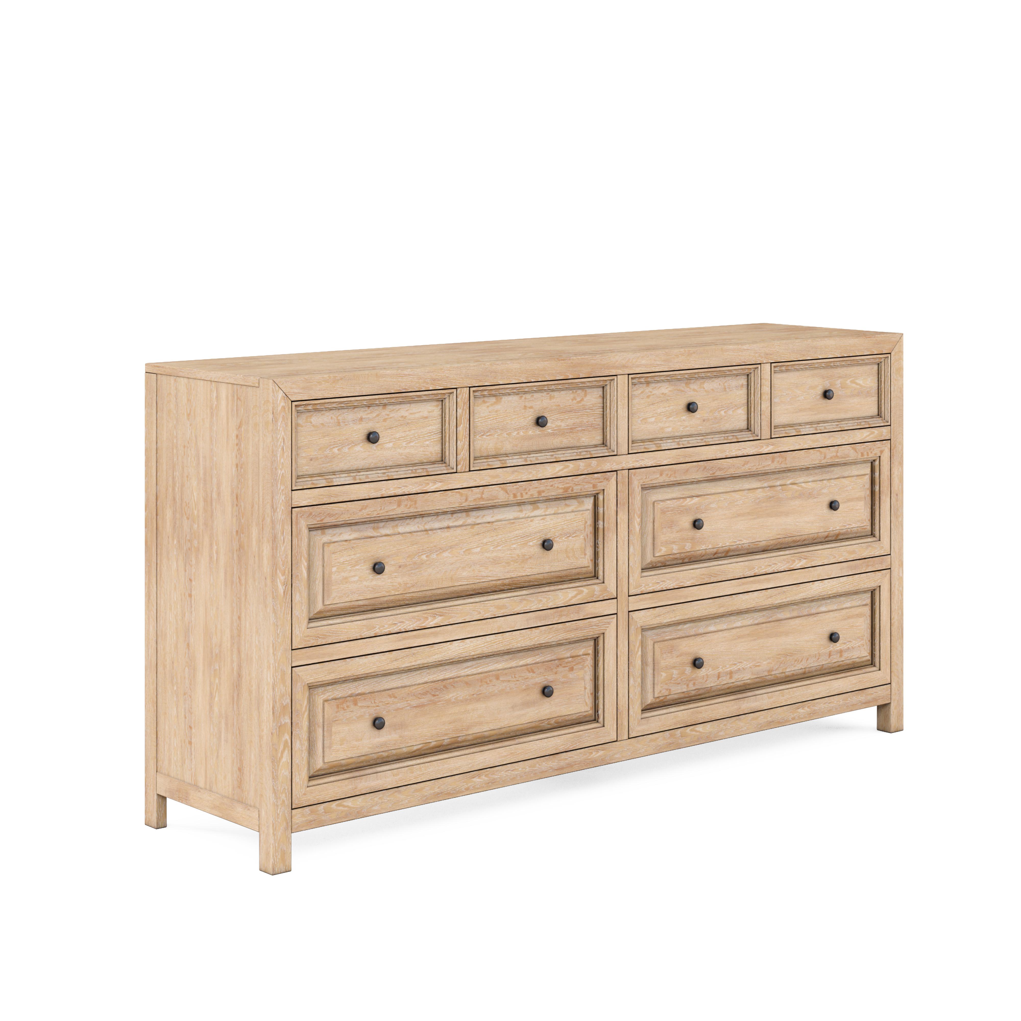 

    
288125-2355-BE-2NDM-5PCS Beige Oak Wood Queen Size Panel Bedroom Set 5Pcs by A.R.T. Furniture Post
