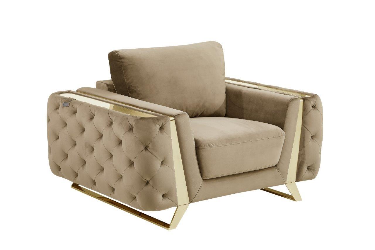 

    
BEIGE Premium Fabric Armchair Contemporary 1051 Global United
