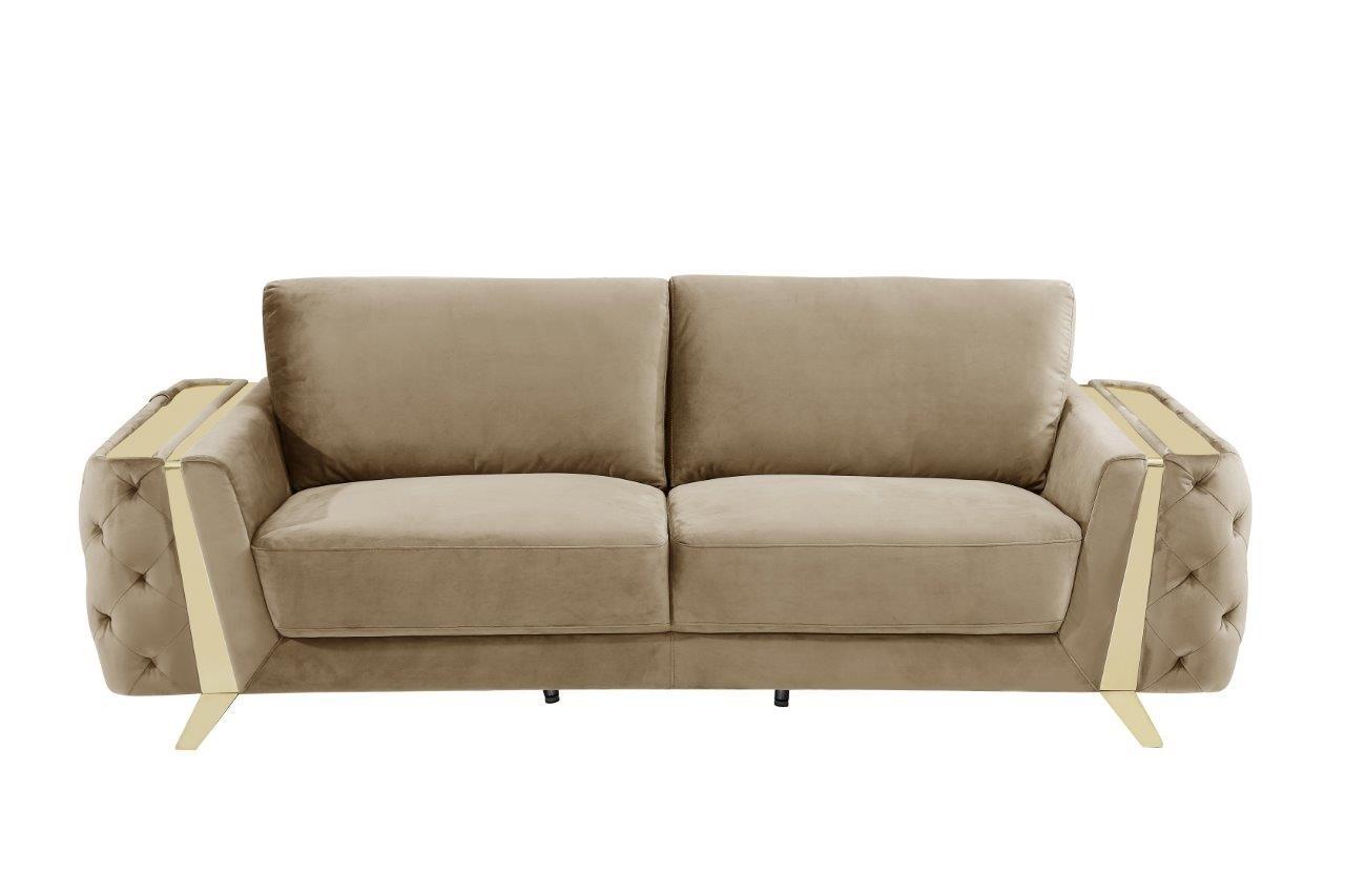 

    
BEIGE Premium Fabric Sofa Contemporary 1051 Global United
