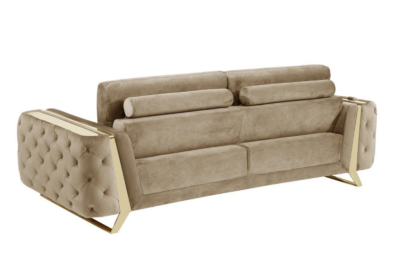 

    
1051-BEIGE-2PC BEIGE Premium Fabric Sofa Set 2Pcs Contemporary 1051 Global United
