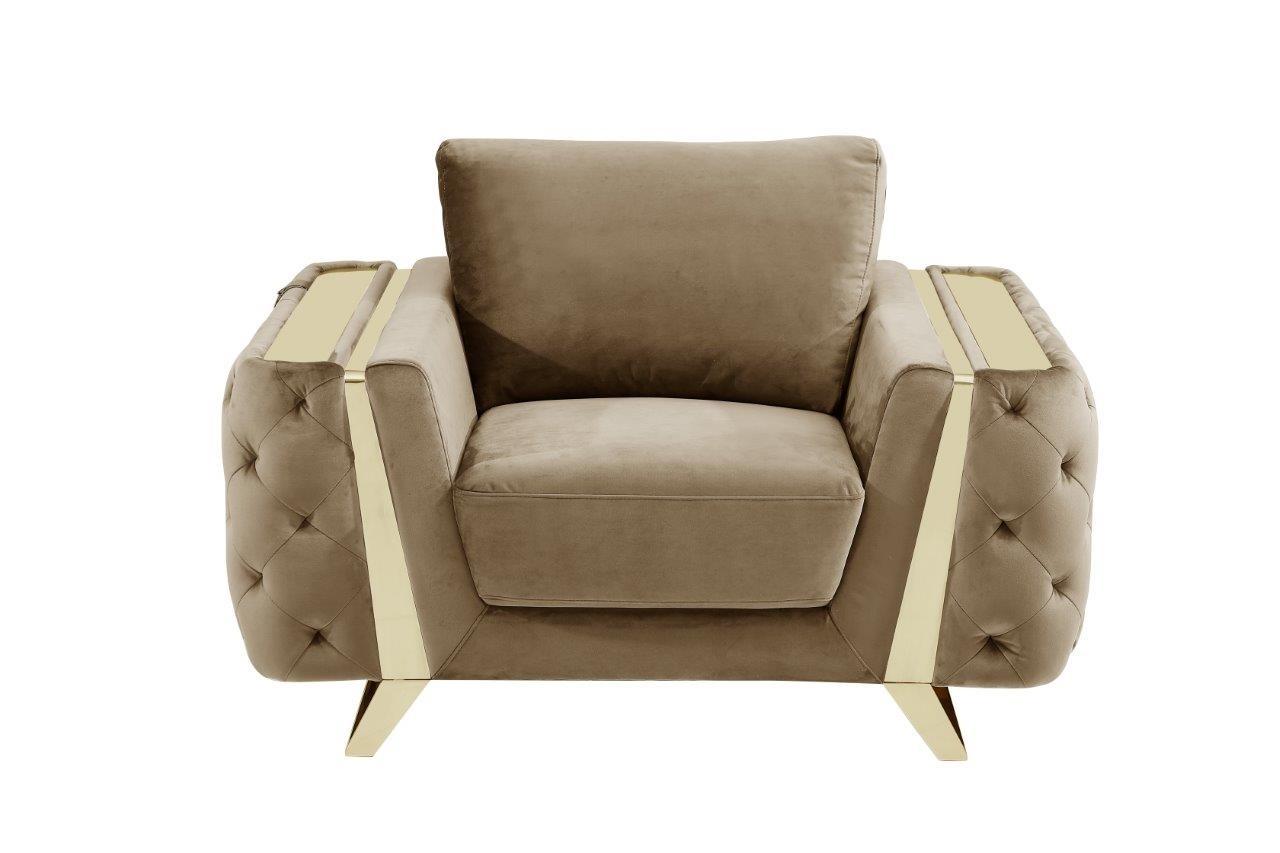 

                    
Buy BEIGE Premium Fabric Sofa Set 3Pcs Contemporary 1051 Global United
