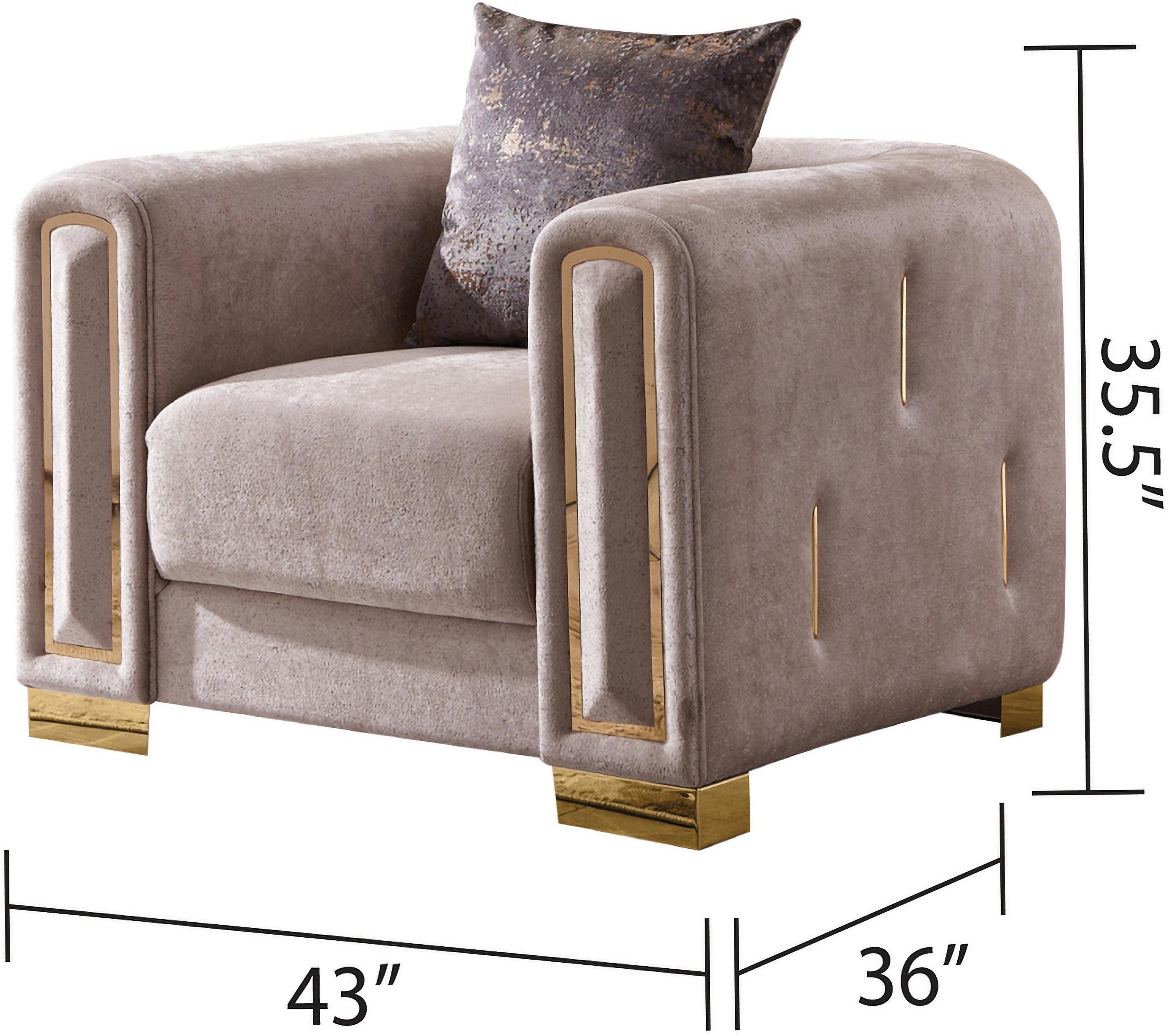

    
Galaxy Home Furniture Impreza Sofa Set Beige Impreza-Beige-3PC
