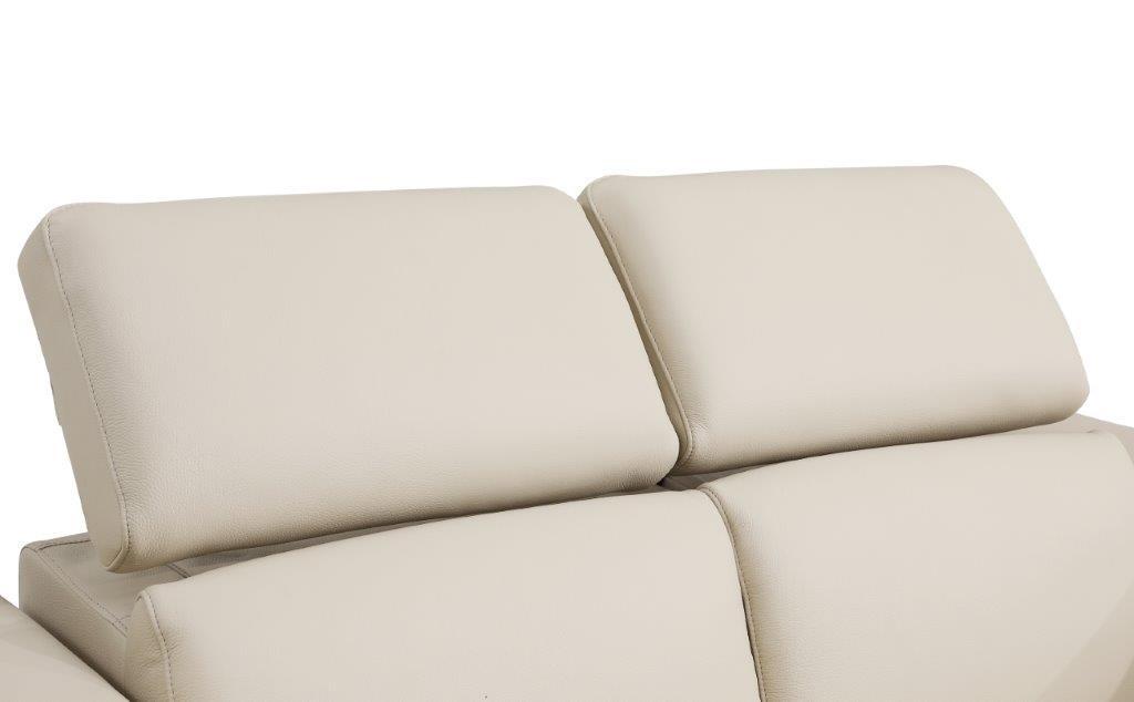 

    
 Photo  Beige Top Grain Italian Leather Power Reclining Set 2Pcs Contemporary 990 Global United
